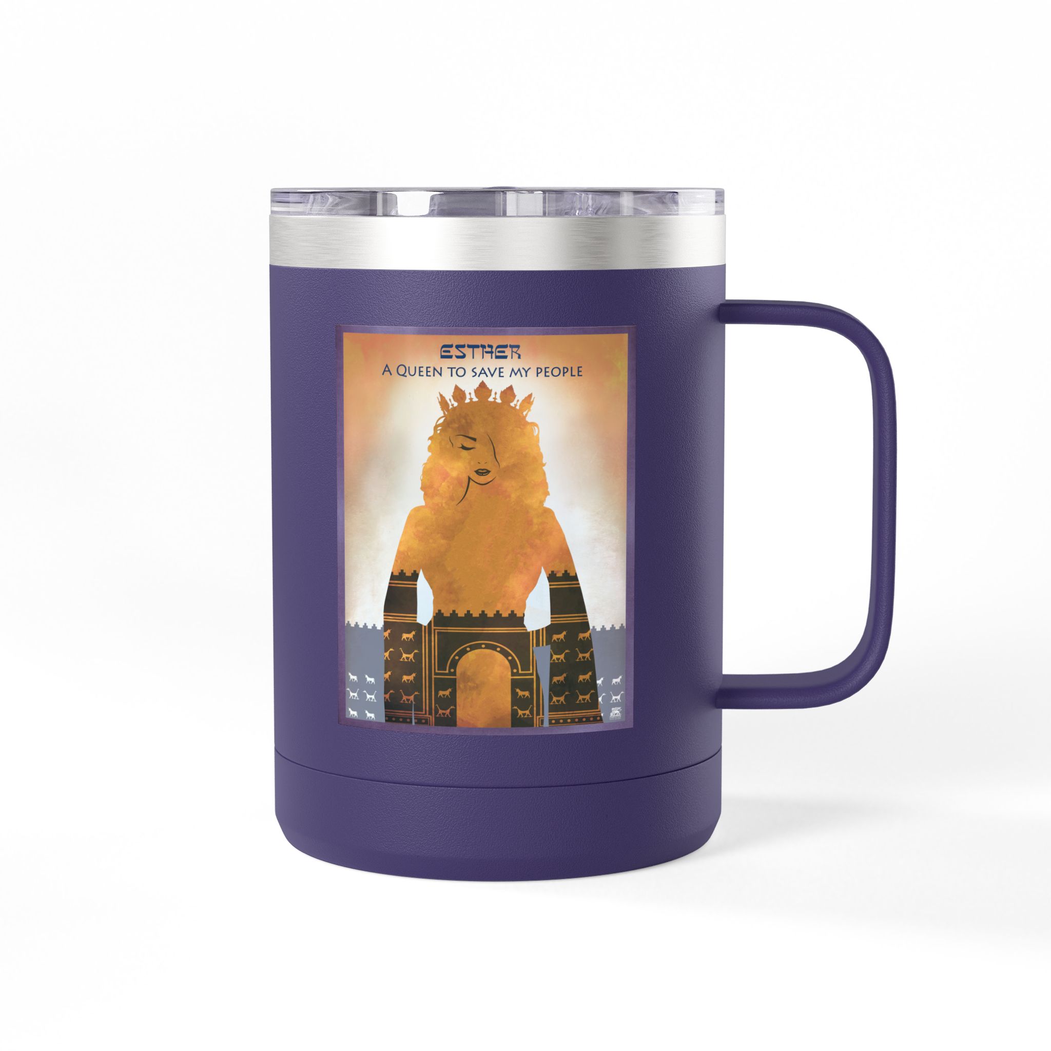 Esther, A Queen to Save My People Christian Travel Mug - Bible Coffee Mug 15oz 30 Esther, A Queen to Save My People Christian Travel Mug - Bible Coffee Mug 15oz - Image 30