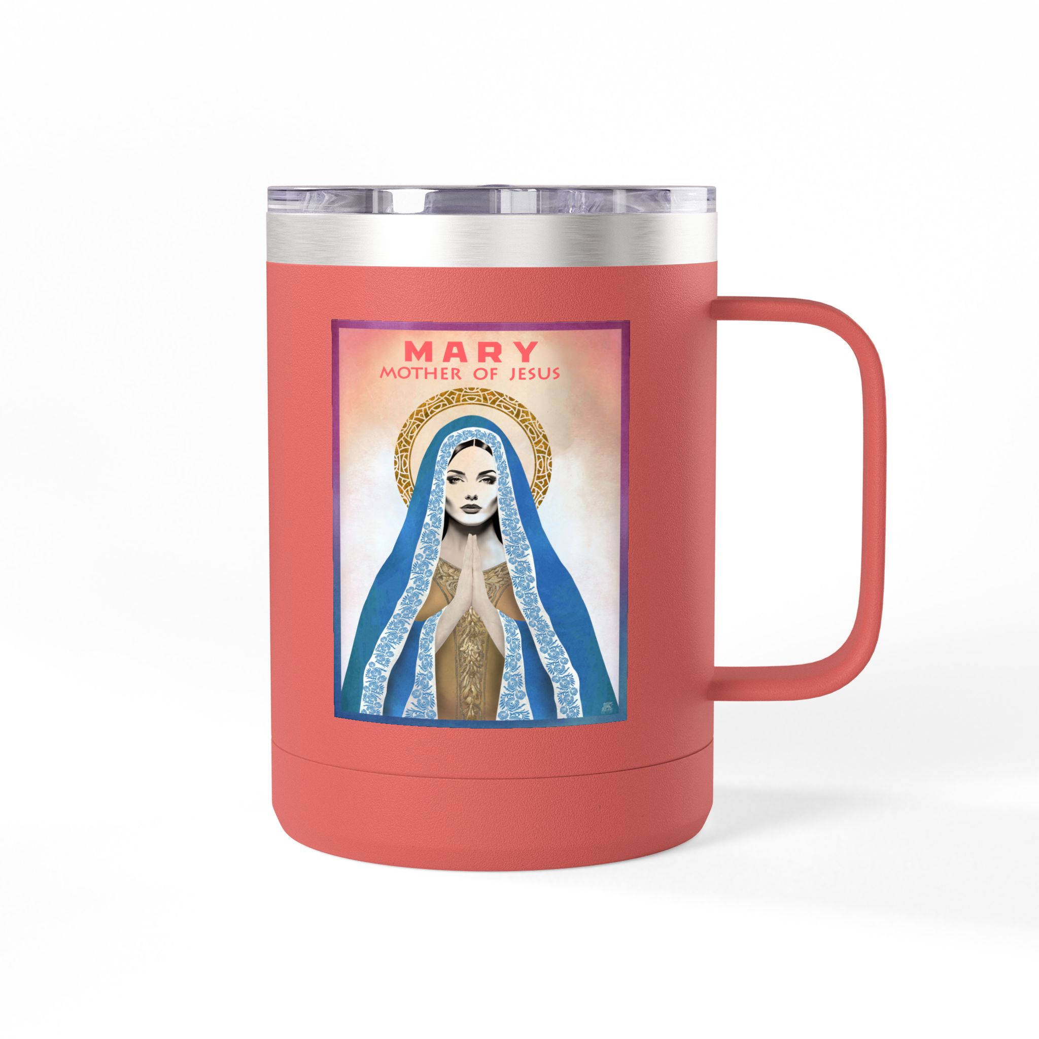 Mary Mother of Jesus: Faith-Inspired Coffee Mug 15oz 6 Mary Mother of Jesus: Faith-Inspired Coffee Mug 15oz - Image 6