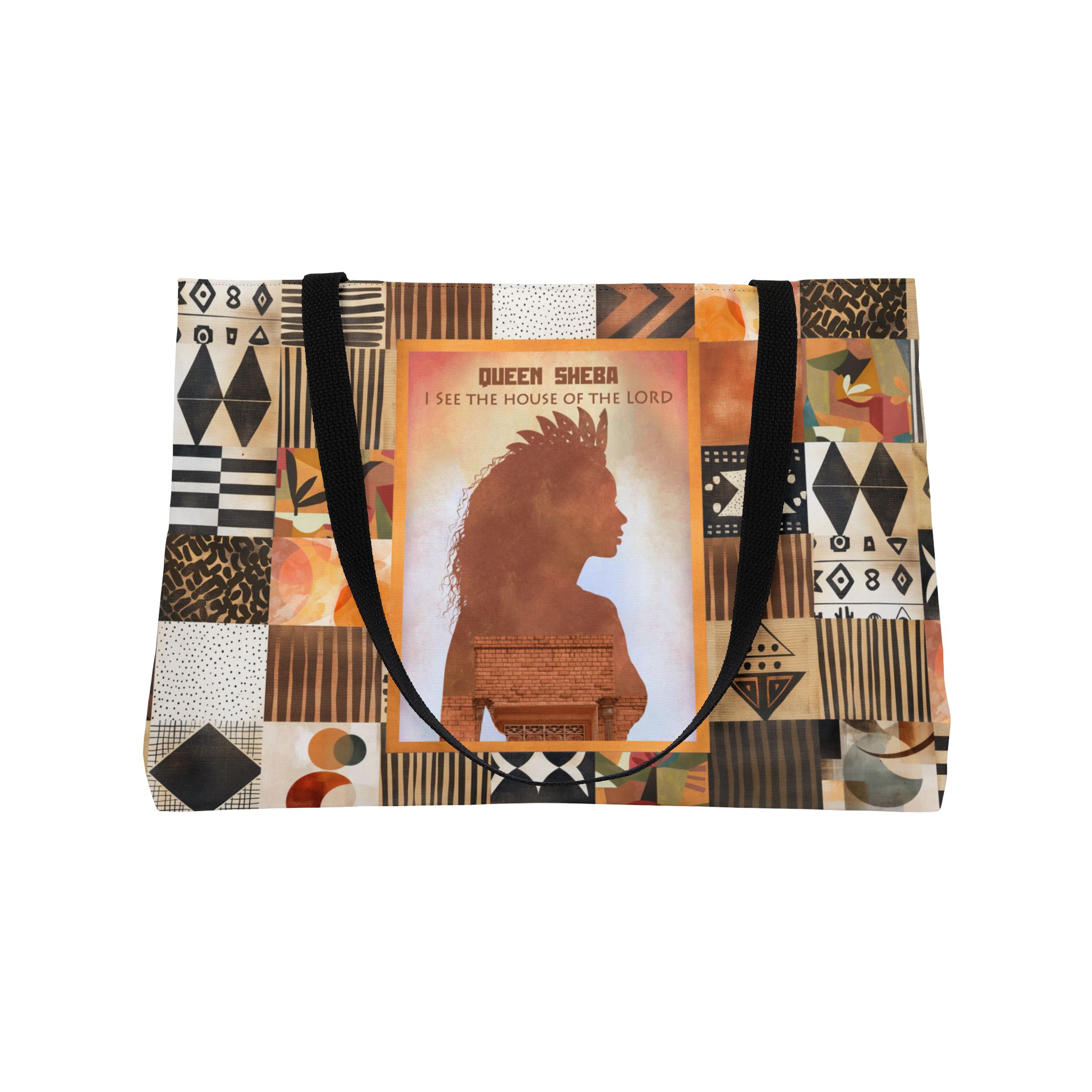 Queen Sheba, To Hear the Wisdom of God - Vacation Weekender Tote Bag 4 Queen Sheba, To Hear the Wisdom of God - Vacation Weekender Tote Bag - Image 4