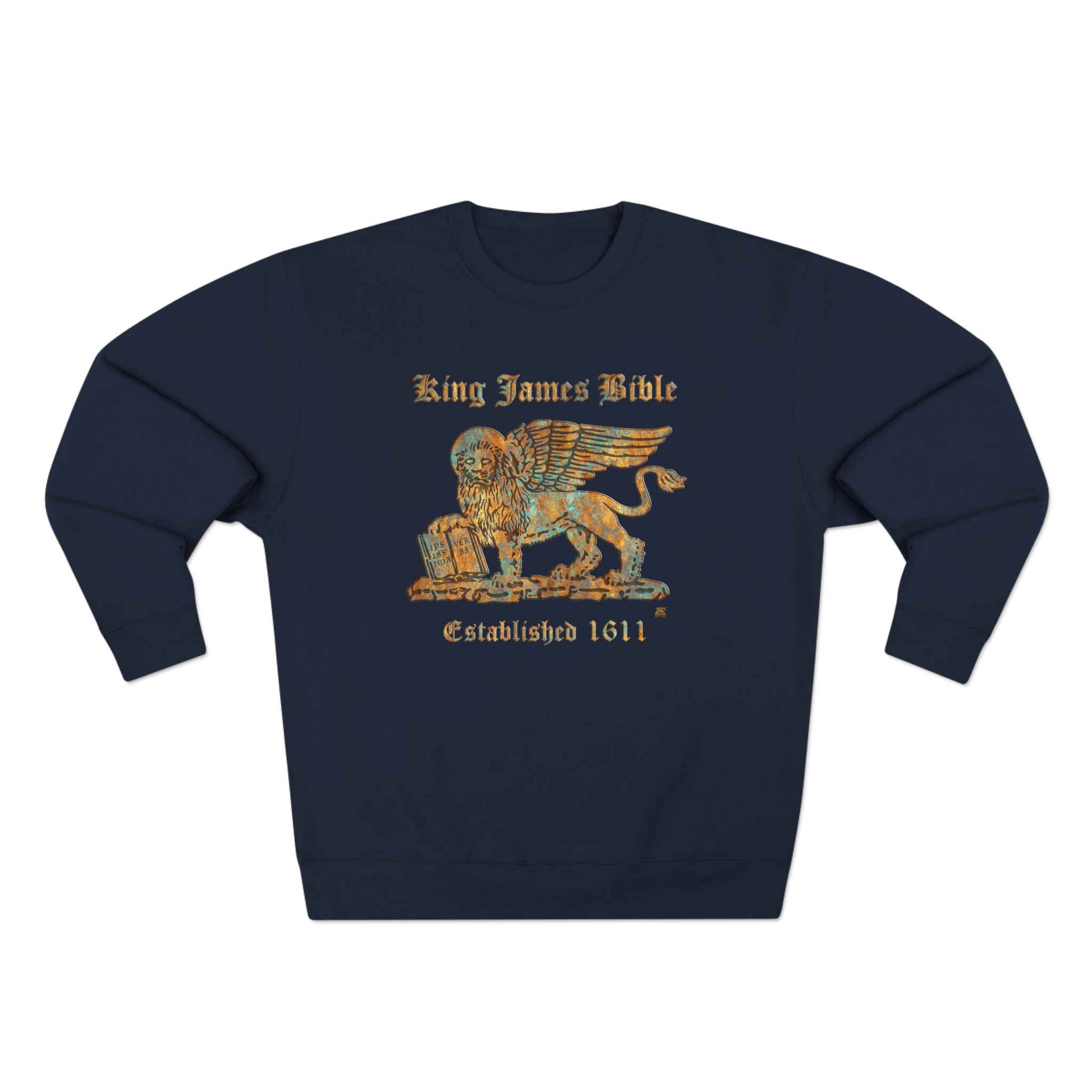 KJV Gold Lion Logo : Sweatshirt 13 KJV Gold Lion Logo : Sweatshirt - Image 13