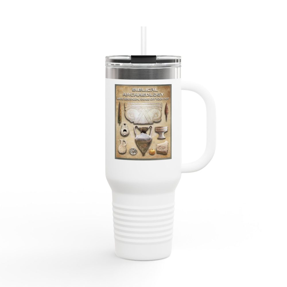 Biblical Archaeology Christian Tumbler 40oz - Bible History Insulated Tumbler
