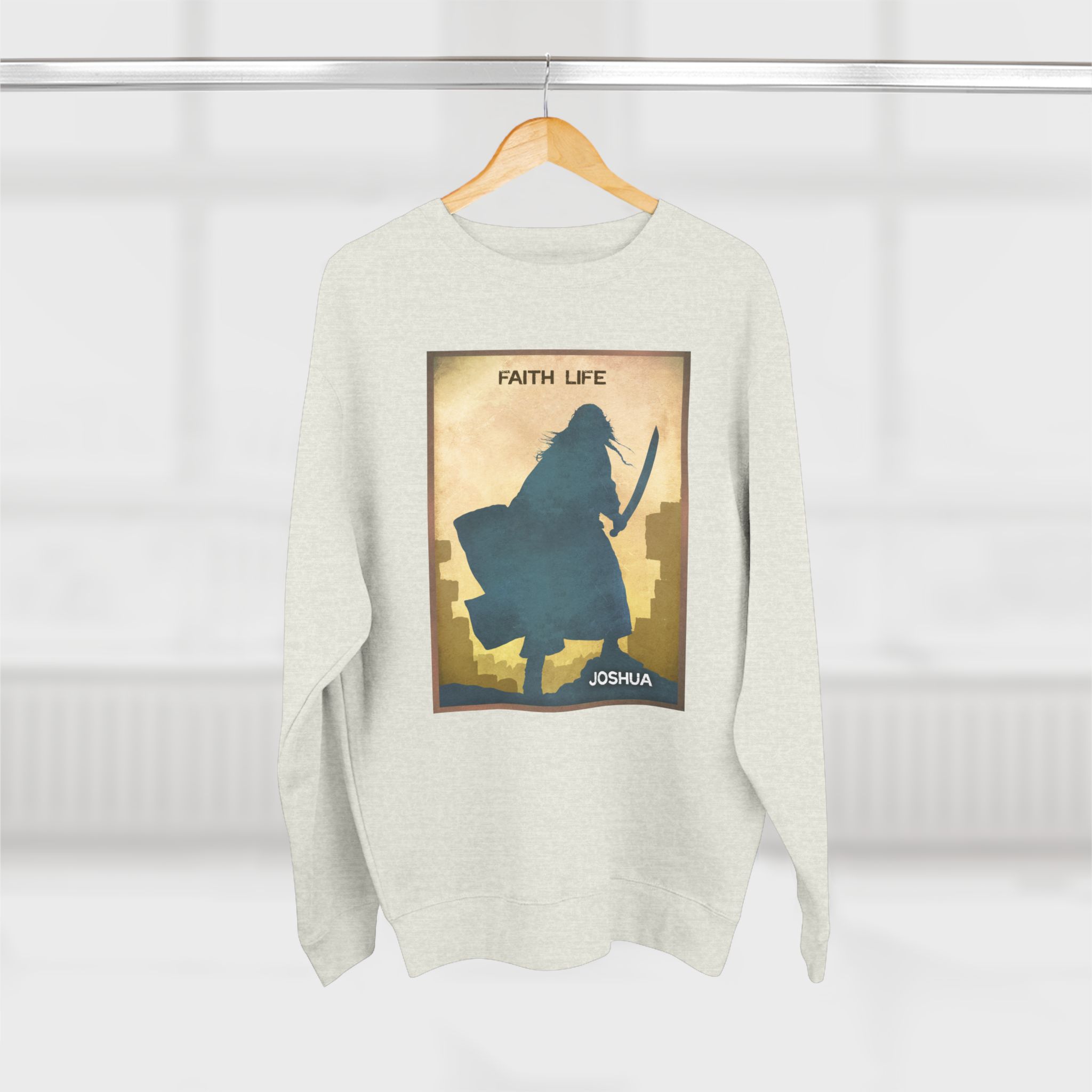 Joshua, Faith Life: Sweatshirt Halo House Joshua, Faith Life: Sweatshirt - Image 17