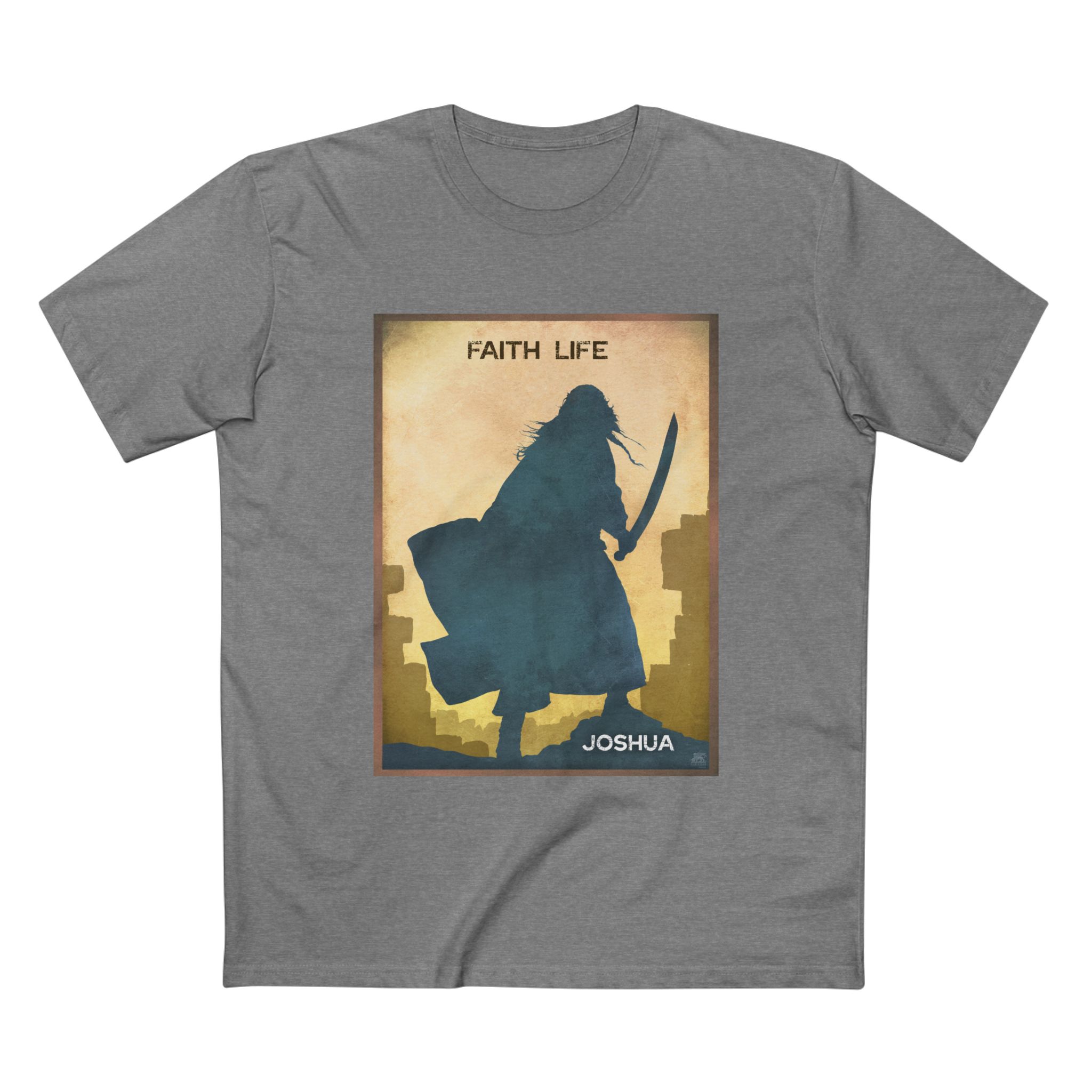 Joshua, Faith Life Christian T-Shirt 5 Joshua, Faith Life Christian T-Shirt - Image 5