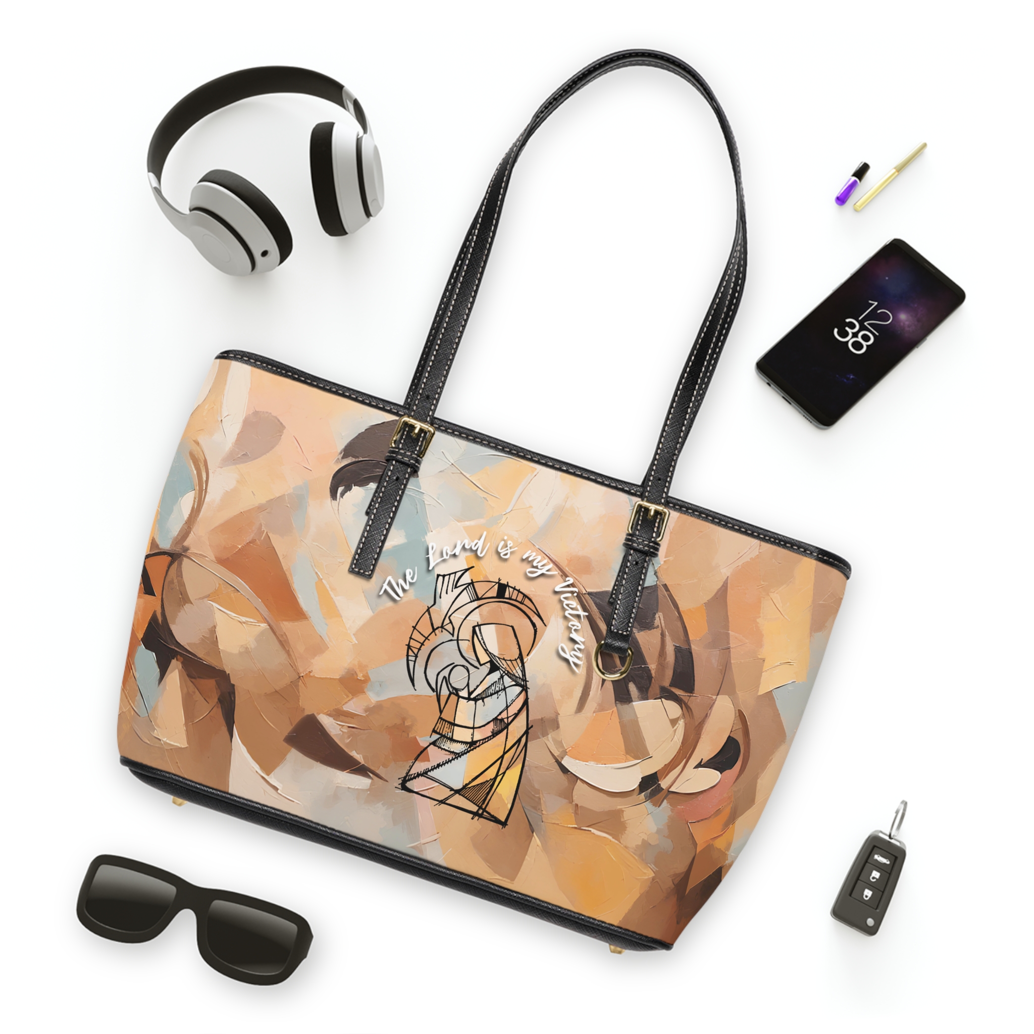 The Lord is My Victory, Shoulder Bag 3 The Lord is My Victory, Shoulder Bag - Image 3