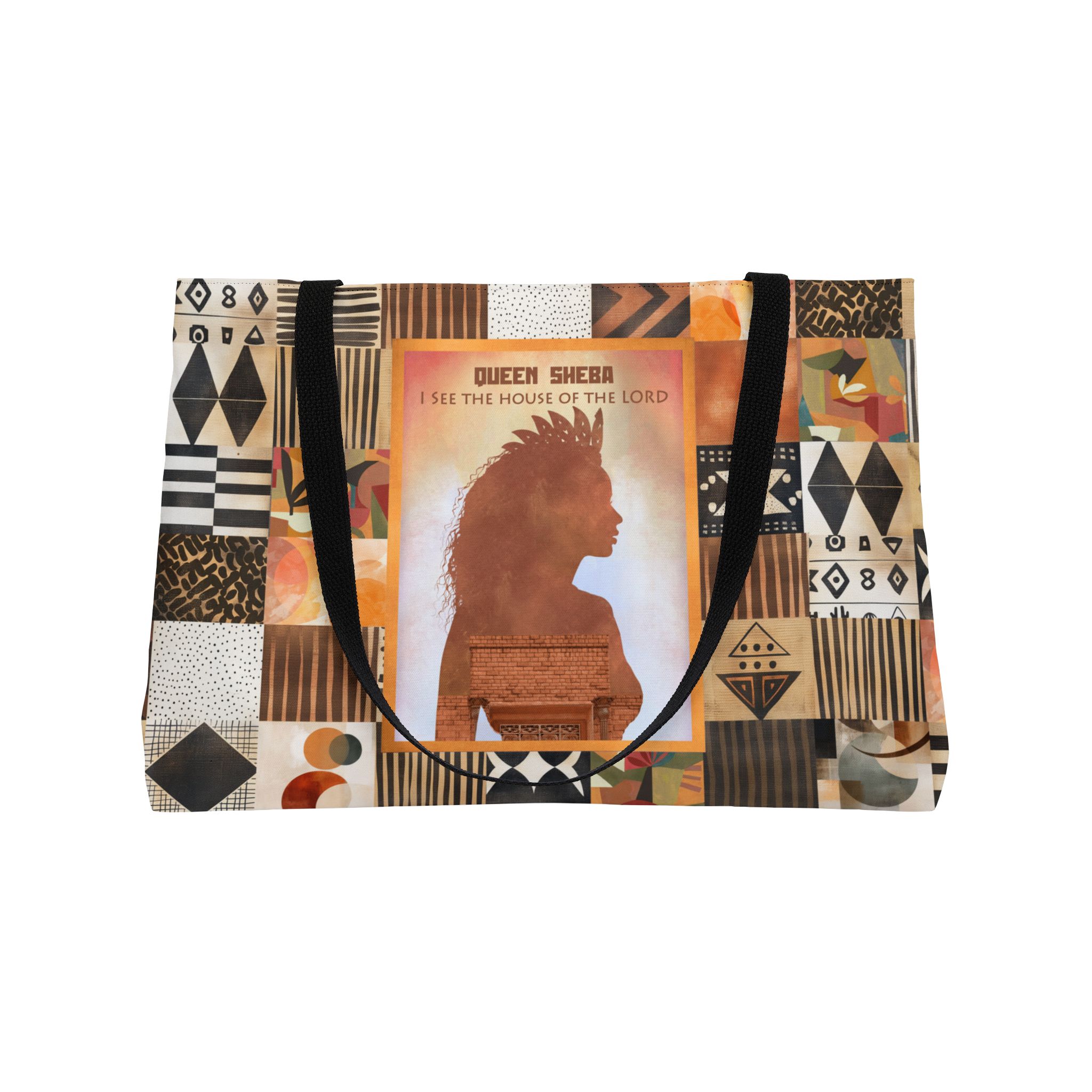 Queen Sheba, To Hear the Wisdom of God - Vacation Weekender Tote Bag 3 Queen Sheba, To Hear the Wisdom of God - Vacation Weekender Tote Bag - Image 3