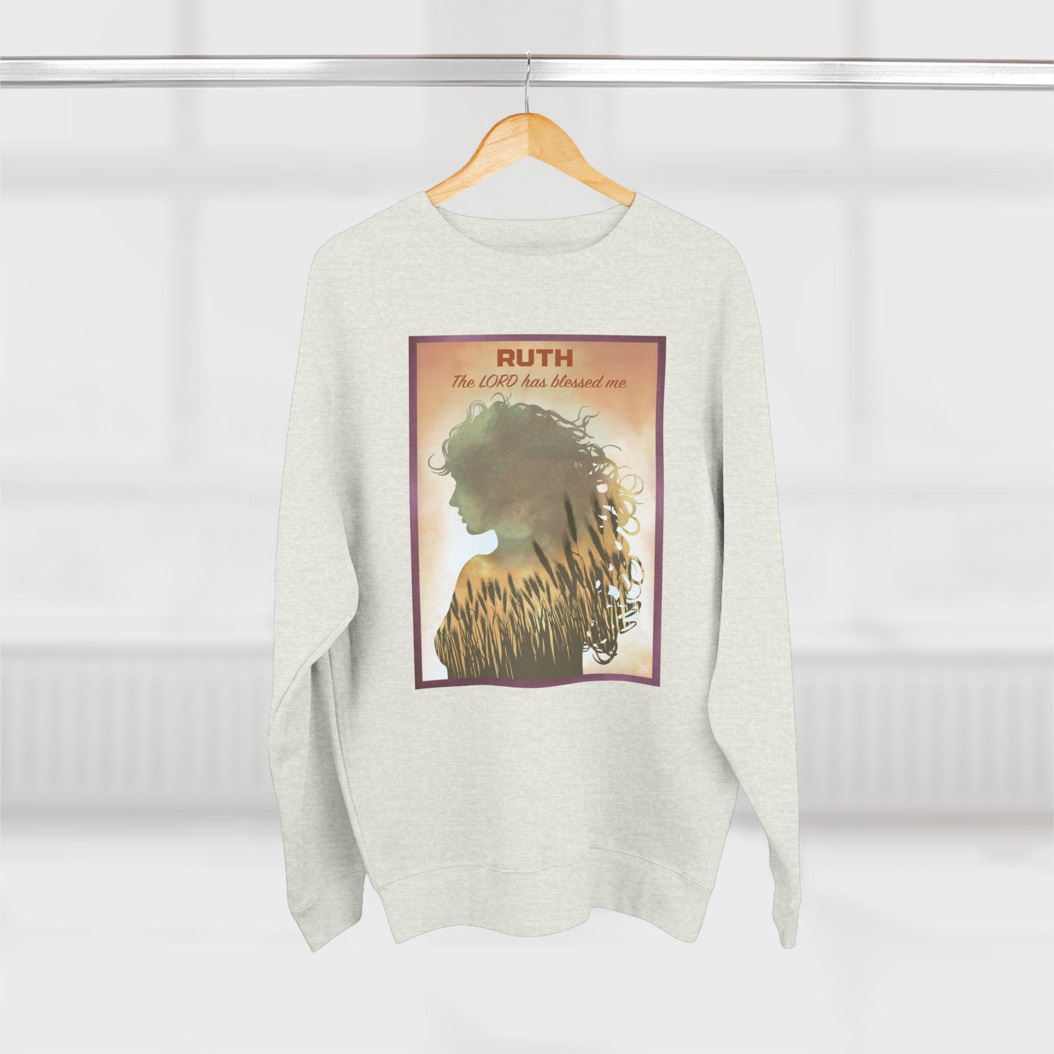 Ruth, The Lord is my Redeemer : Sweatshirt 11 Ruth, The Lord is my Redeemer : Sweatshirt - Image 11