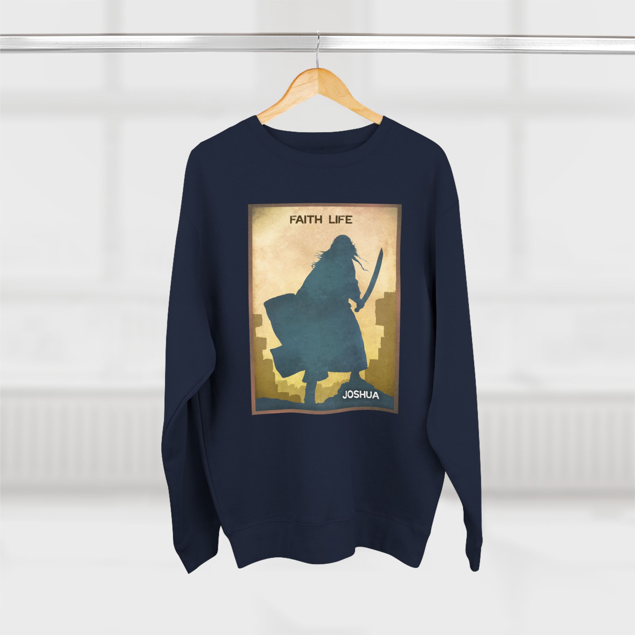 Joshua, Faith Life: Sweatshirt Halo House Joshua, Faith Life: Sweatshirt - Image 20