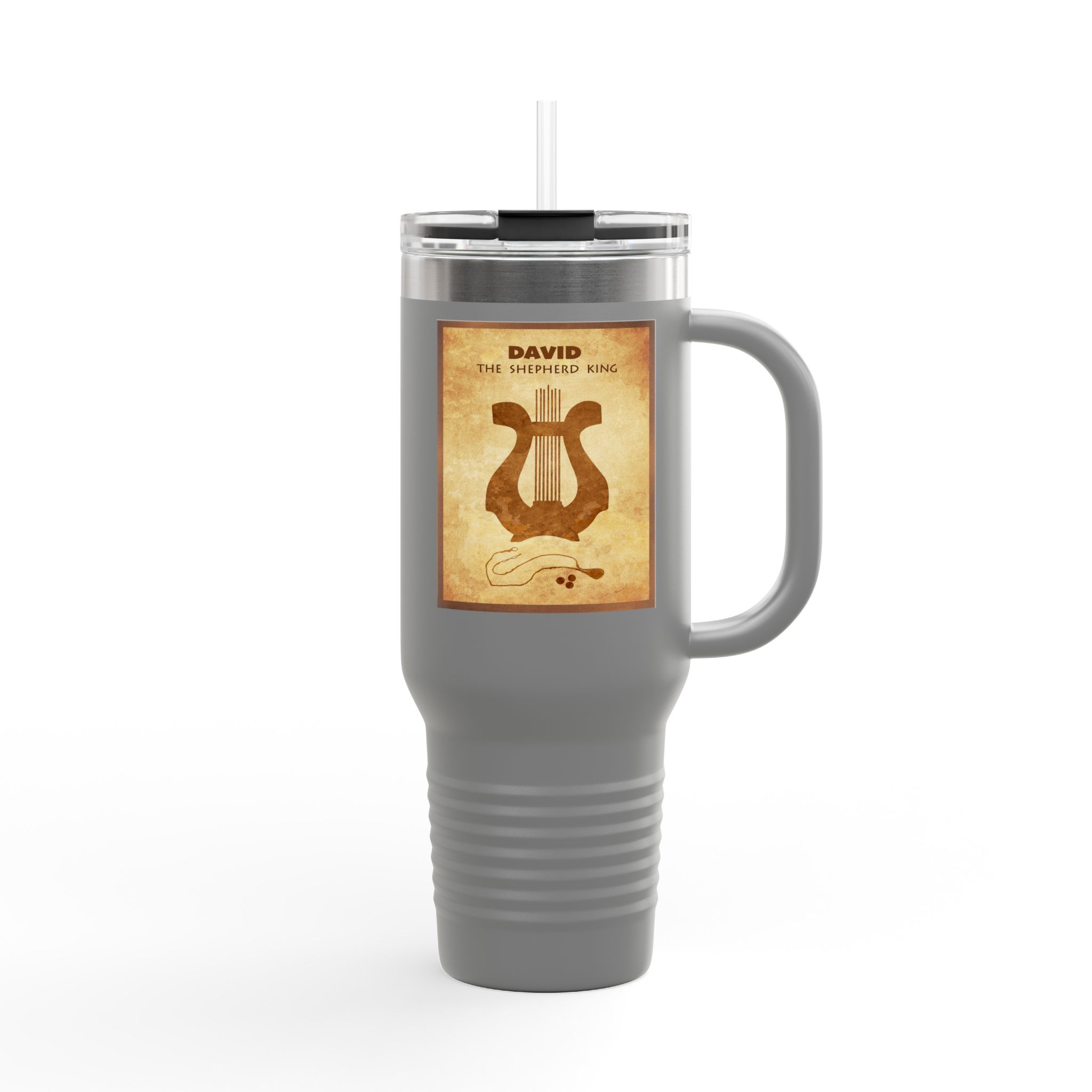 David, The Shepherd King Christian Tumbler 40oz - Insulated Bible Tumbler 13 David, The Shepherd King Christian Tumbler 40oz - Insulated Bible Tumbler - Image 13