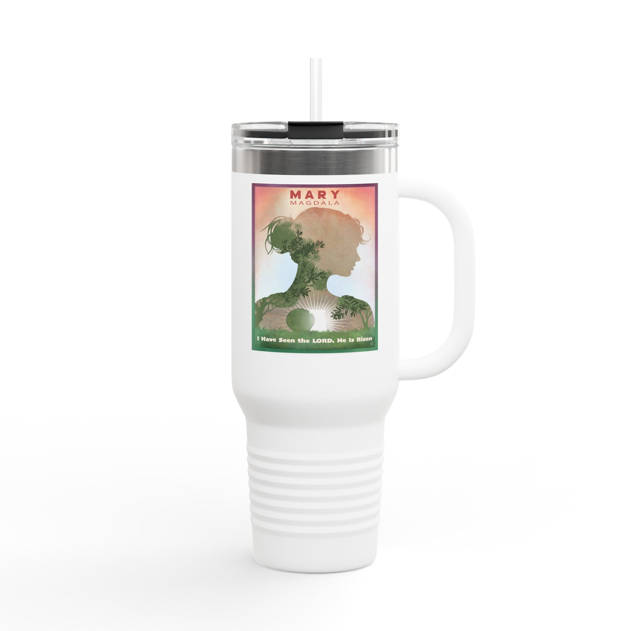 Mary of Magdala, I have seen the Lord - Christian 40oz Tumbler 1 Mary of Magdala, I have seen the Lord - Christian 40oz Tumbler