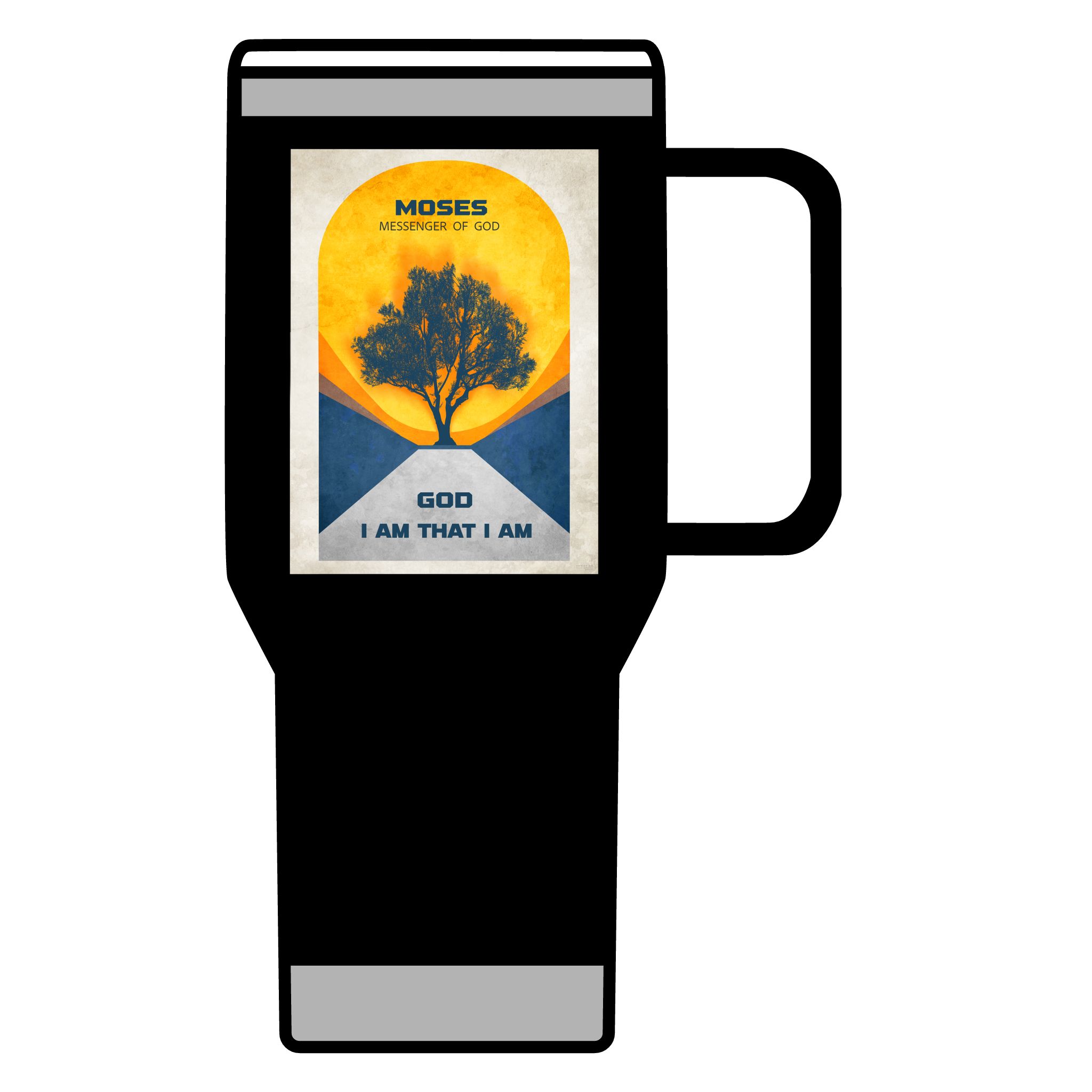 Moses, and the Burning Bush: Inspirational Insulated Tumbler 20oz 5 Moses, and the Burning Bush: Inspirational Insulated Tumbler 20oz - Image 5