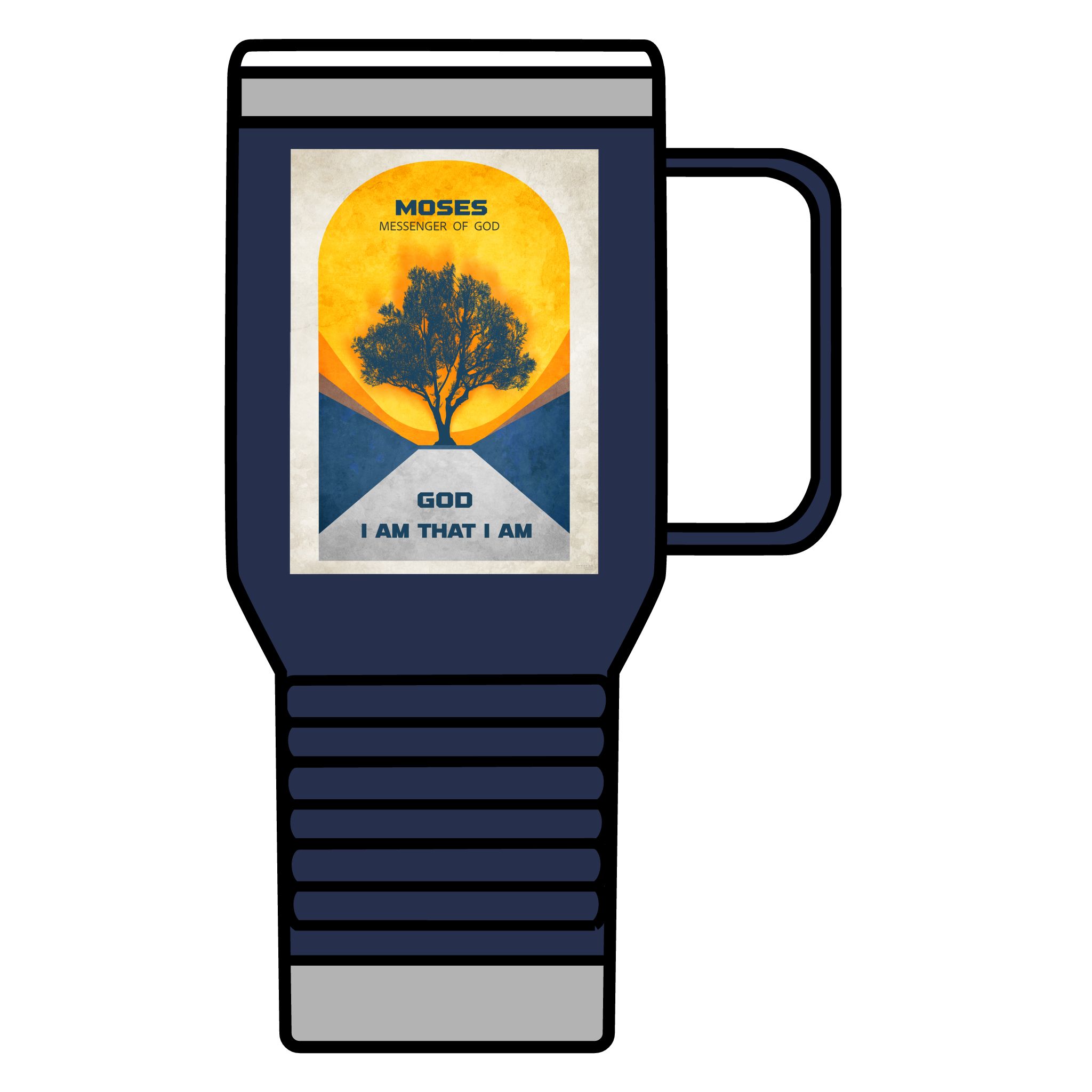 Moses, and the Burning Bush: Inspirational Insulated Tumbler 20oz 9 Moses, and the Burning Bush: Inspirational Insulated Tumbler 20oz - Image 9