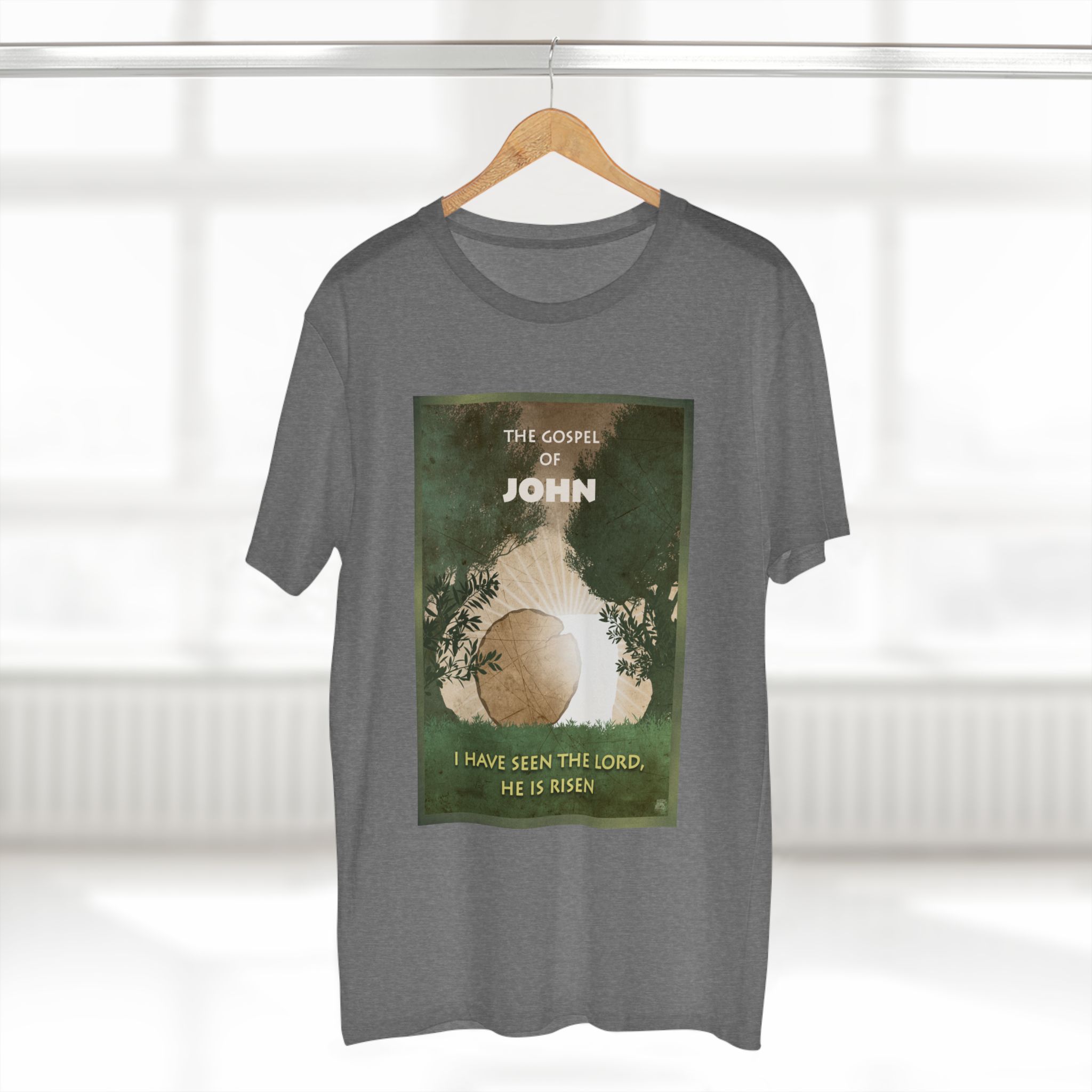 The Gospel of John Christian T-Shirt Halo House The Gospel of John Christian T-Shirt - Image 6