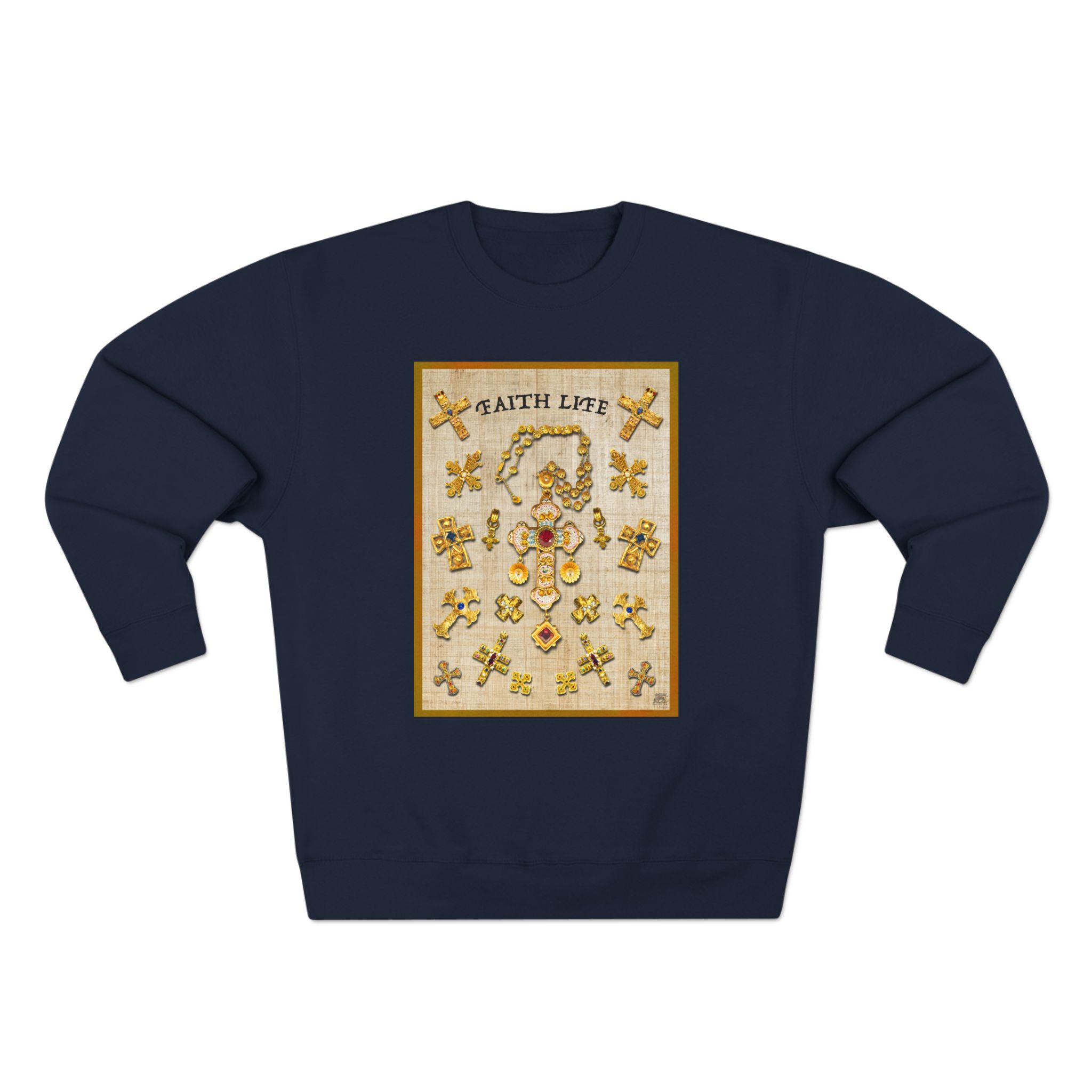 Golden Crosses : Sweatshirt 13 Golden Crosses : Sweatshirt - Image 13
