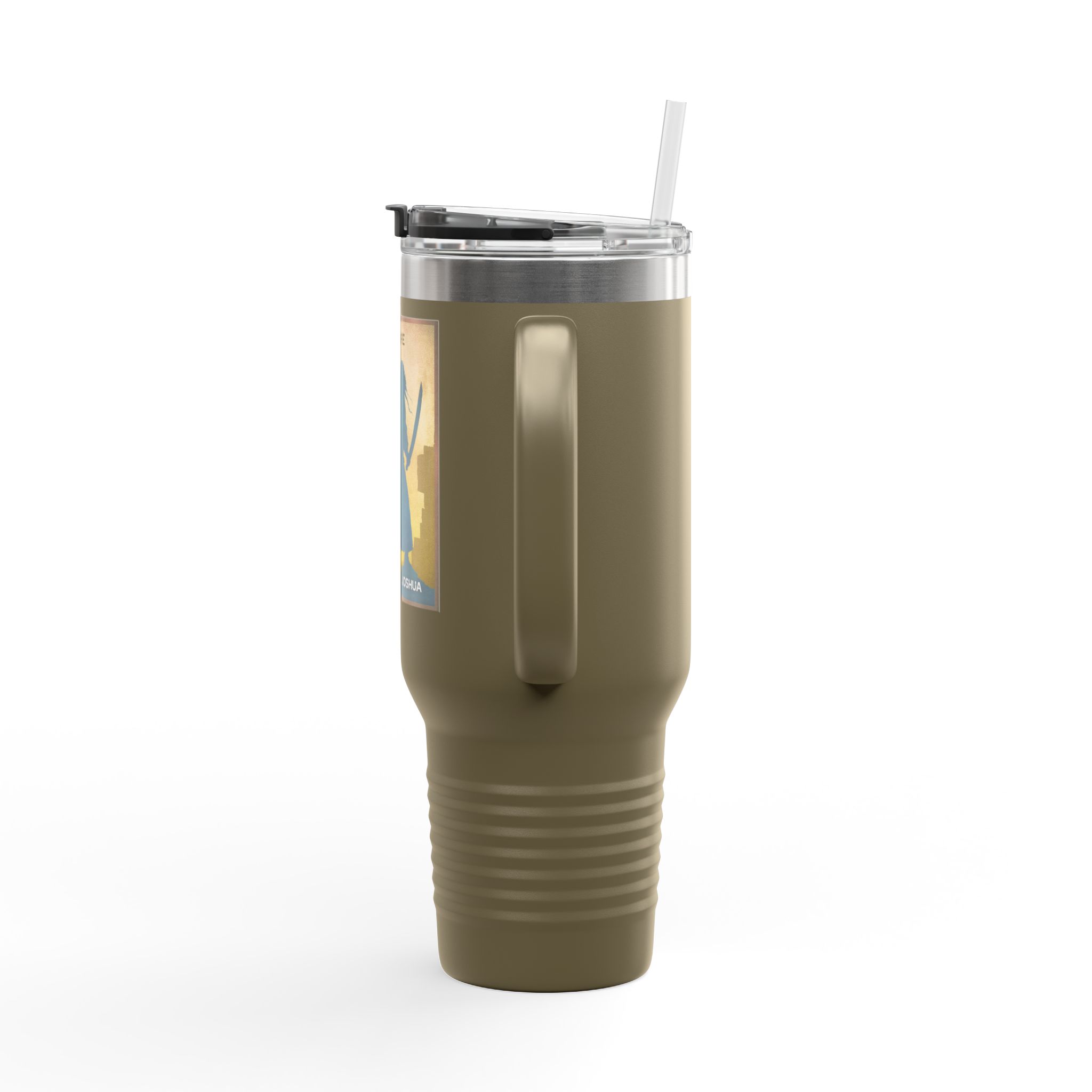 Joshua, Faith Life - Christian 40oz Tumbler 11 Joshua, Faith Life - Christian 40oz Tumbler - Image 11