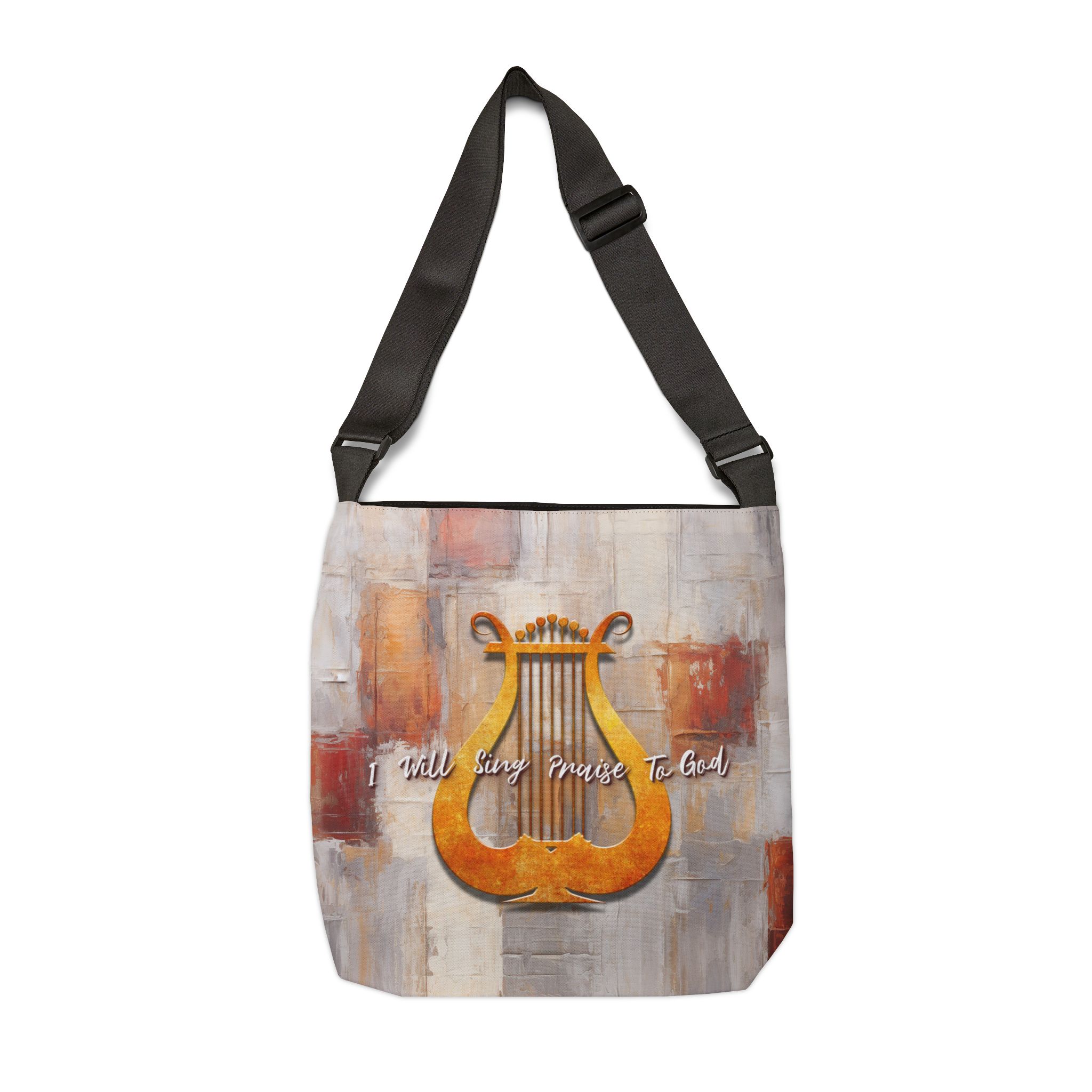 The Harp of God - Adjustable Tote Bag 2 The Harp of God - Adjustable Tote Bag - Image 2
