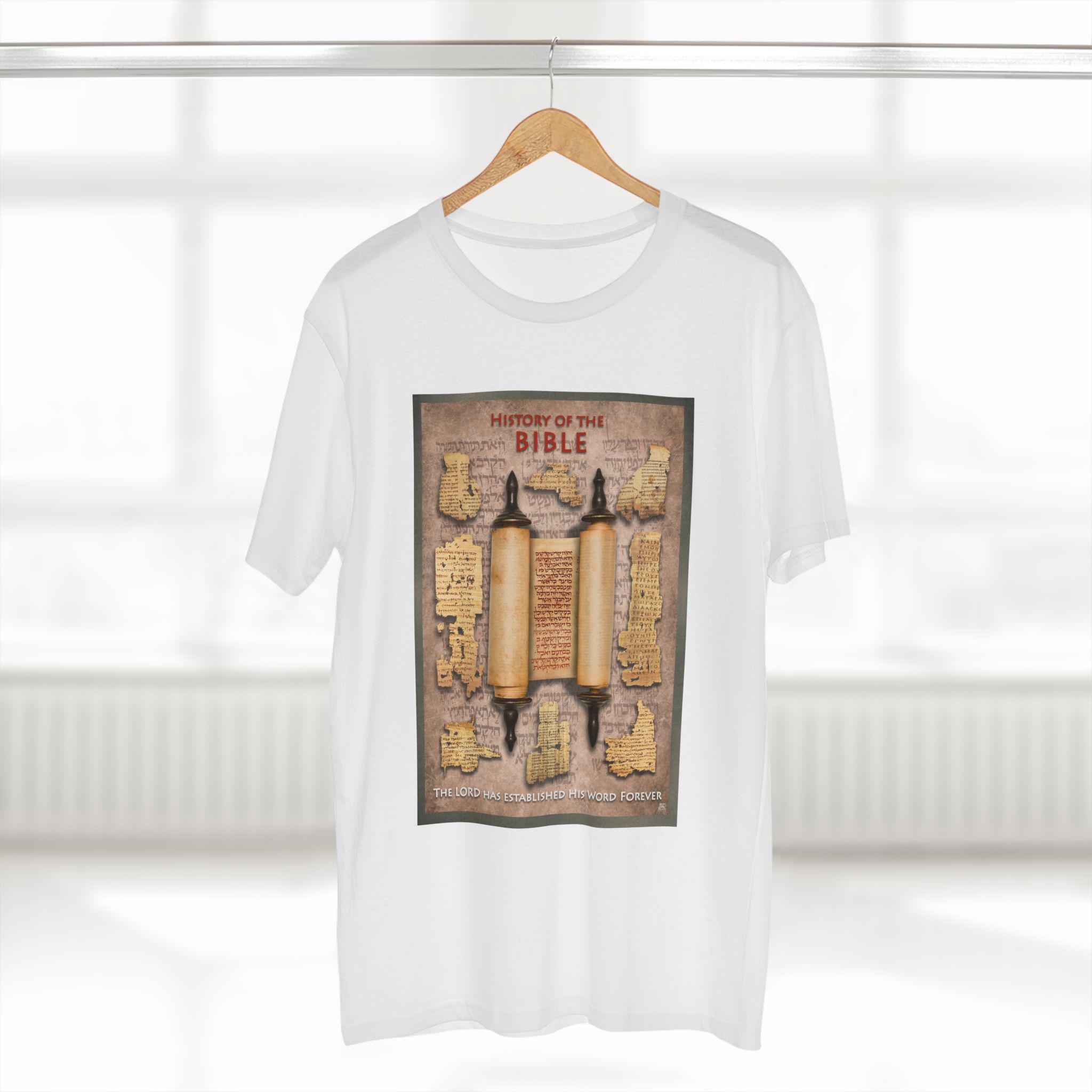 History of the Bible Christian T-Shirt Halo House History of the Bible Christian T-Shirt - Image 2
