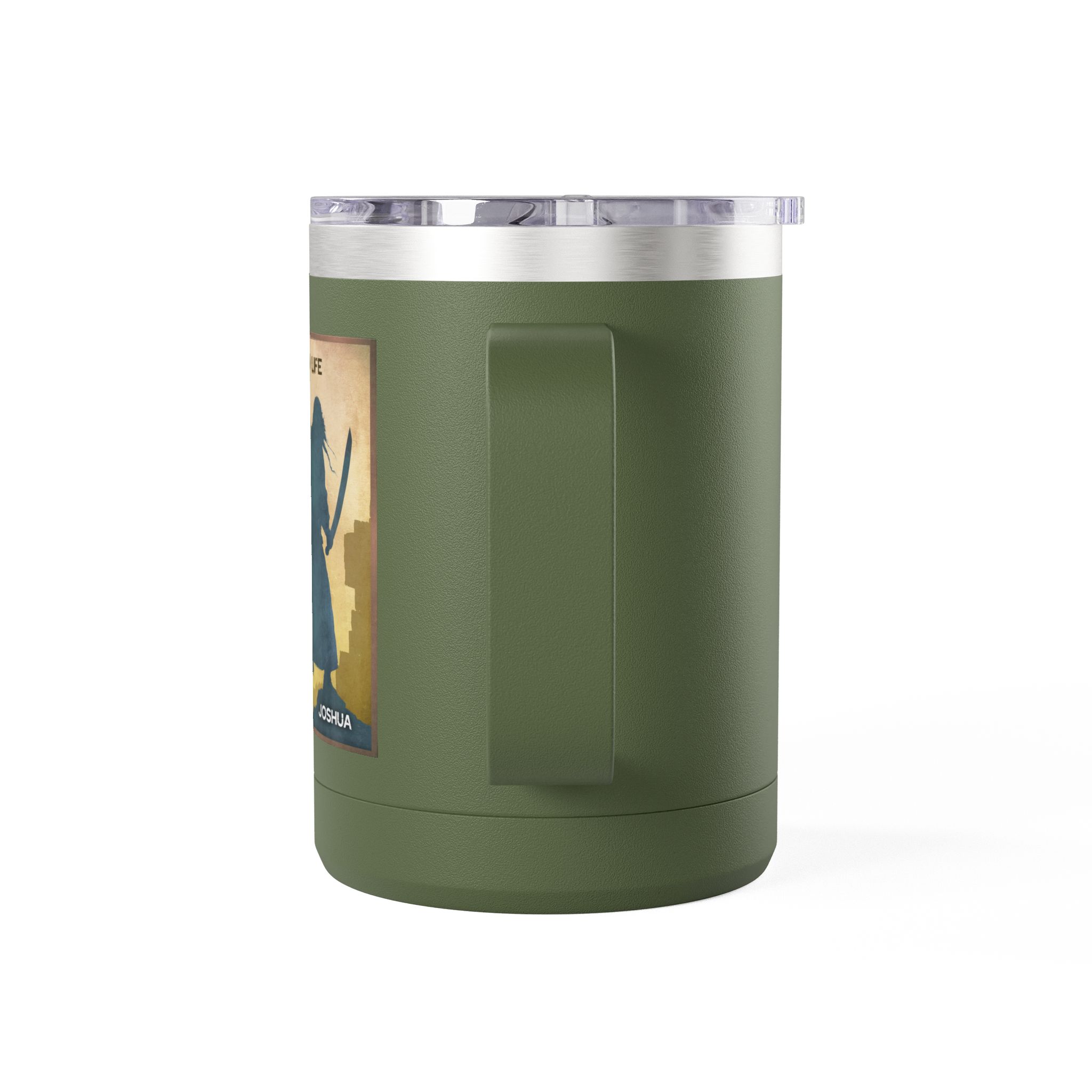 Joshua, Faith Life Christian Travel Mug - Bible Coffee Mug 15oz 15 Joshua, Faith Life Christian Travel Mug - Bible Coffee Mug 15oz - Image 15