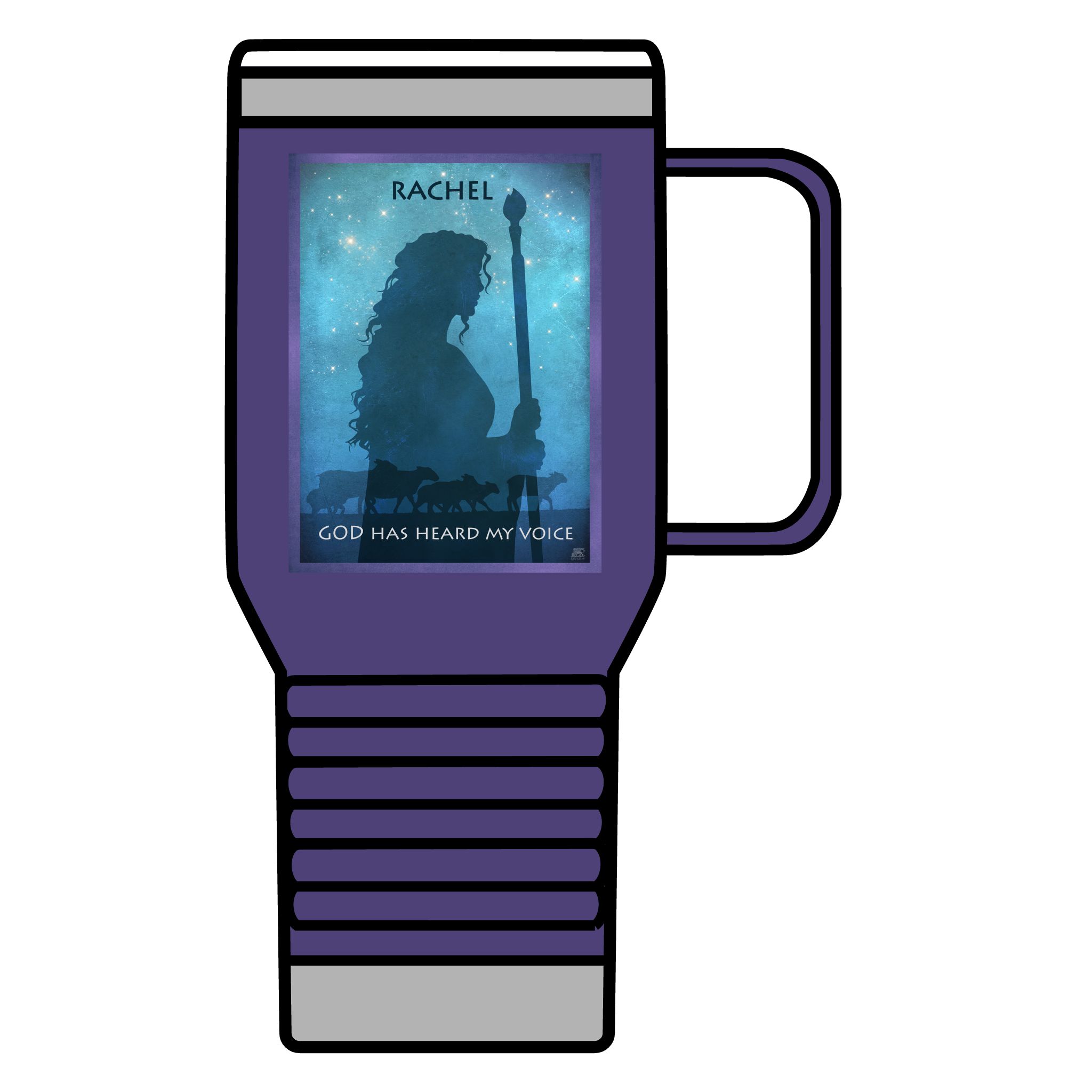 Rachel, Protector of the Flocks: Inspirational Insulated Tumbler 20oz 11 Rachel, Protector of the Flocks: Inspirational Insulated Tumbler 20oz - Image 11