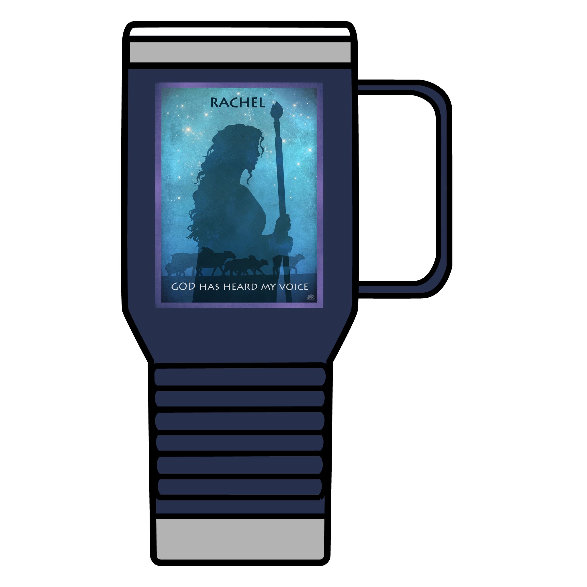 Rachel, Protector of the Flocks: Inspirational Insulated Tumbler 20oz 13 Rachel, Protector of the Flocks: Inspirational Insulated Tumbler 20oz - Image 13