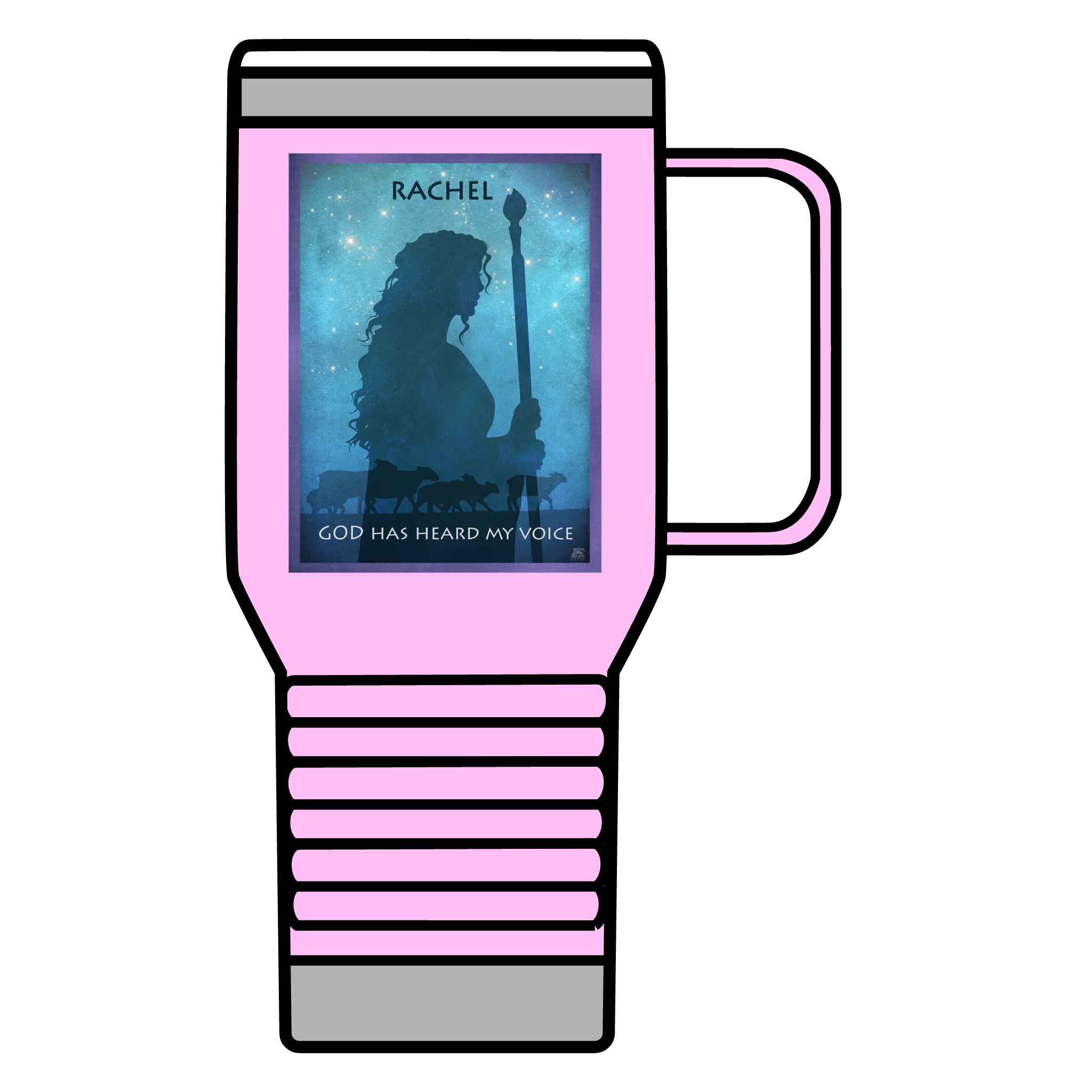 Rachel, Protector of the Flocks: Inspirational Insulated Tumbler 20oz 15 Rachel, Protector of the Flocks: Inspirational Insulated Tumbler 20oz - Image 15