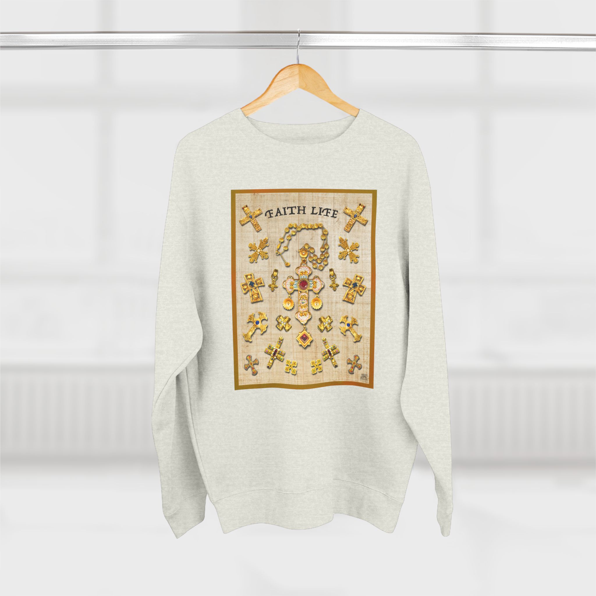Golden Crosses : Sweatshirt 11 Golden Crosses : Sweatshirt - Image 11