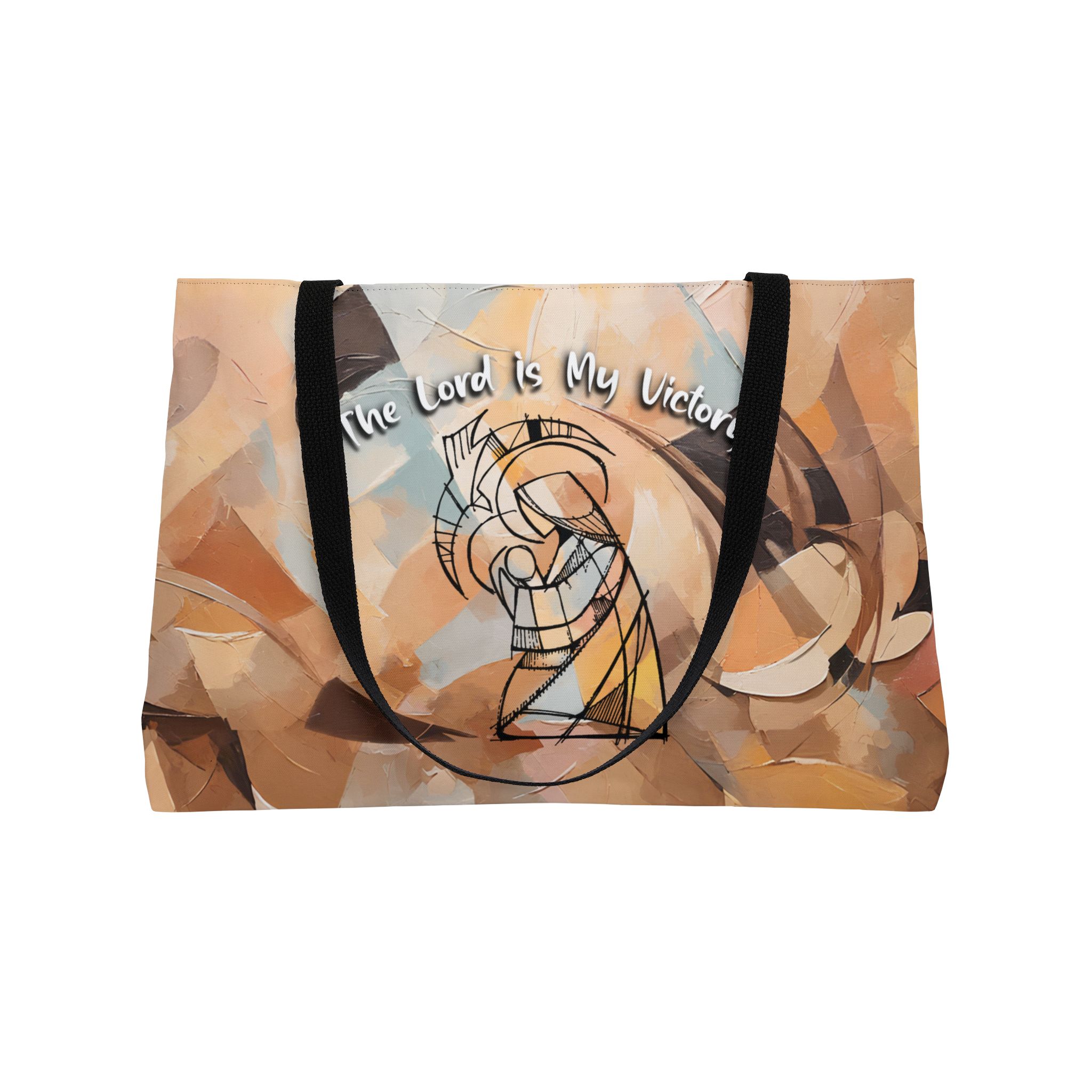 The Lord is My Victory - Vacation Weekender Tote Bag Halo House The Lord is My Victory - Vacation Weekender Tote Bag - Image 3