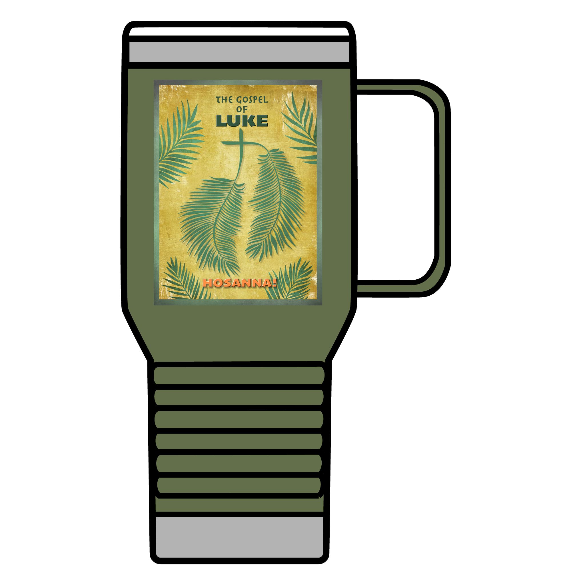 Gospel of Luke: Inspirational Insulated Tumbler 20oz 5 Gospel of Luke: Inspirational Insulated Tumbler 20oz - Image 5