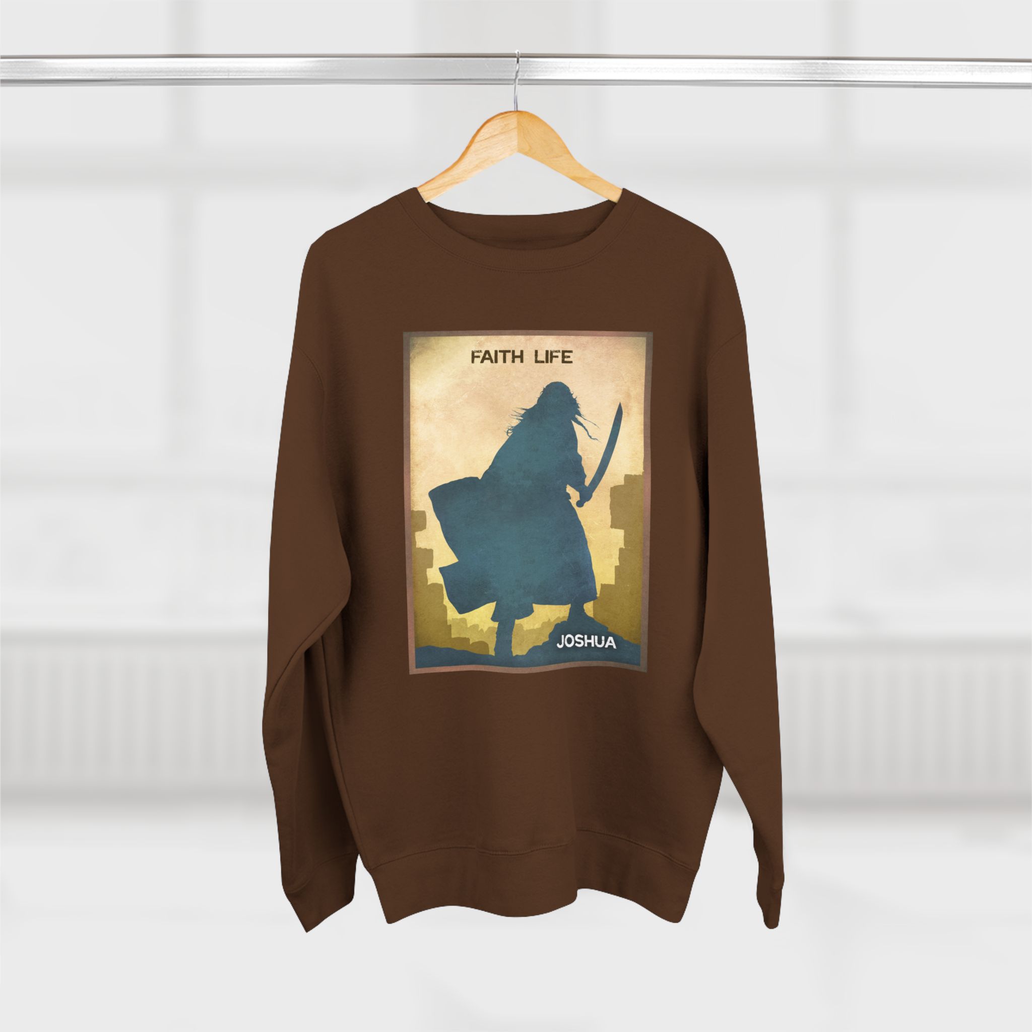 Joshua, Faith Life: Sweatshirt Halo House Joshua, Faith Life: Sweatshirt - Image 14