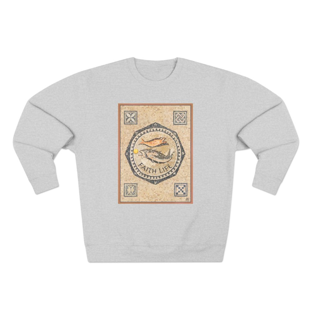 Faith Life, Christian Fish : Sweatshirt