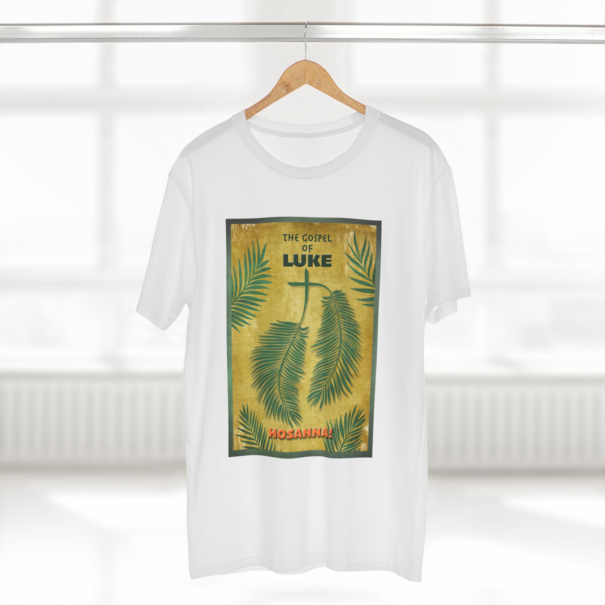 Christian Gospel of Luke T-Shirt Halo House Christian Gospel of Luke T-Shirt - Image 3