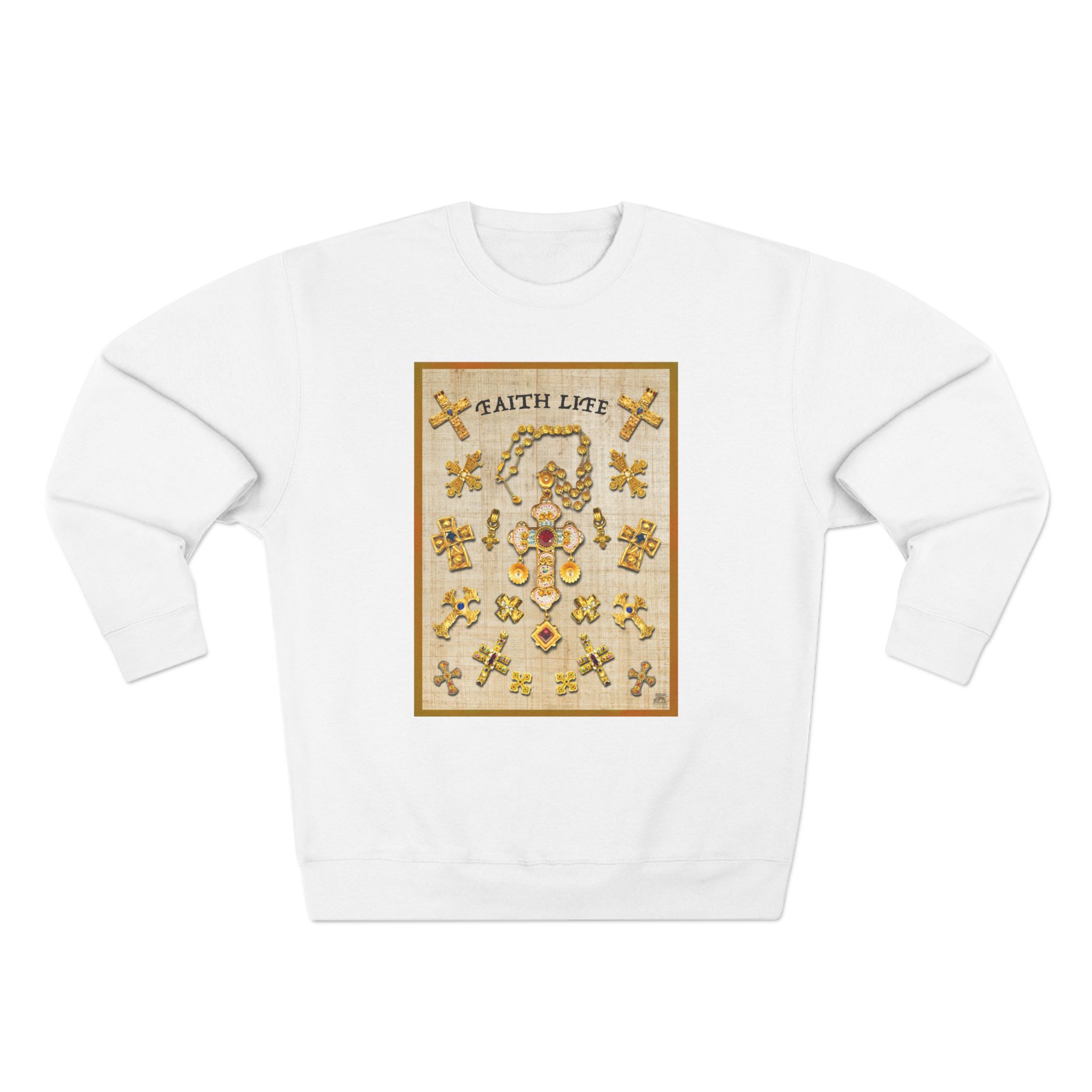 Golden Crosses : Sweatshirt 16 Golden Crosses : Sweatshirt - Image 16