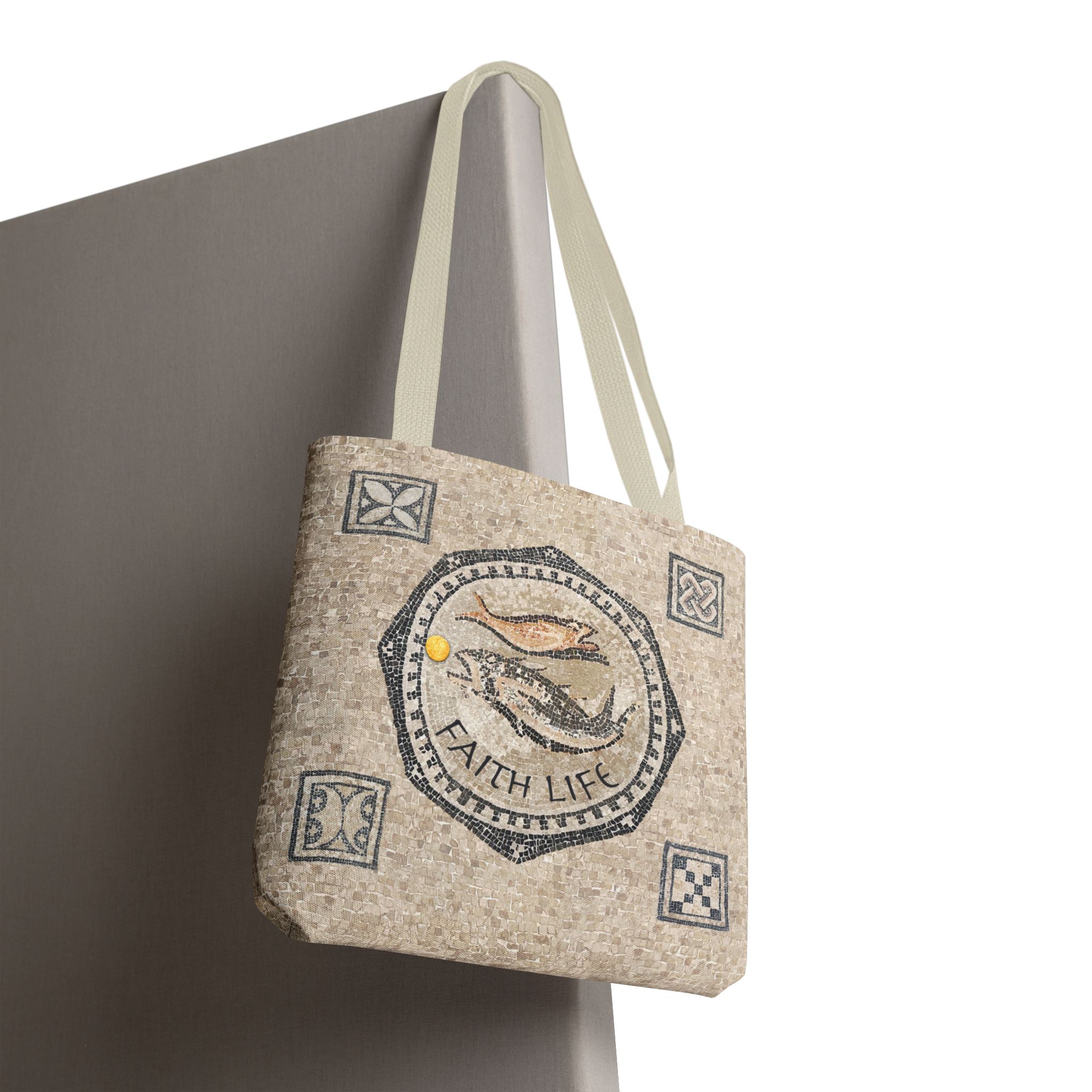 Christian Fish Mosaic Tote Bag - Inspirational Faith Gift Tote for Women 12 Christian Fish Mosaic Tote Bag - Inspirational Faith Gift Tote for Women - Image 12