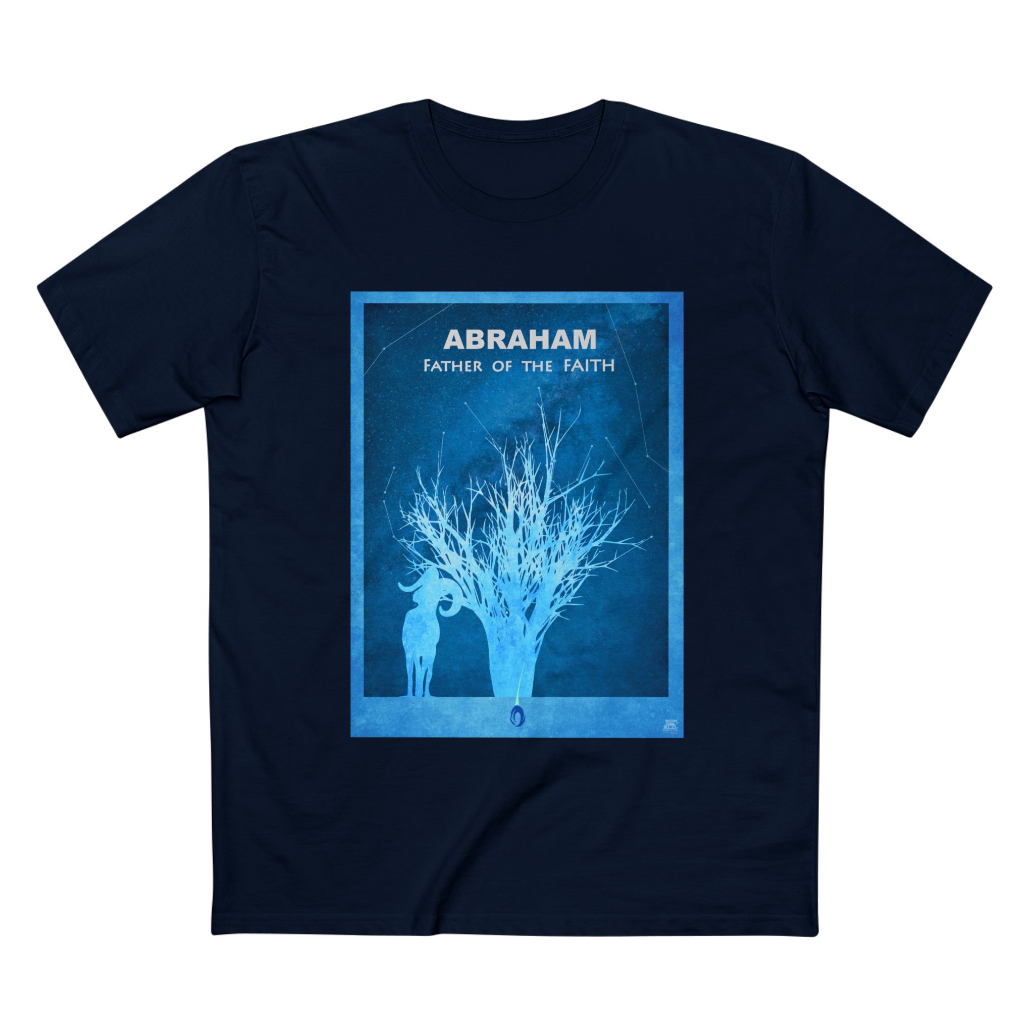 Abraham, Father of Faith Christian T-Shirt Halo House Abraham, Father of Faith Christian T-Shirt - Image 9