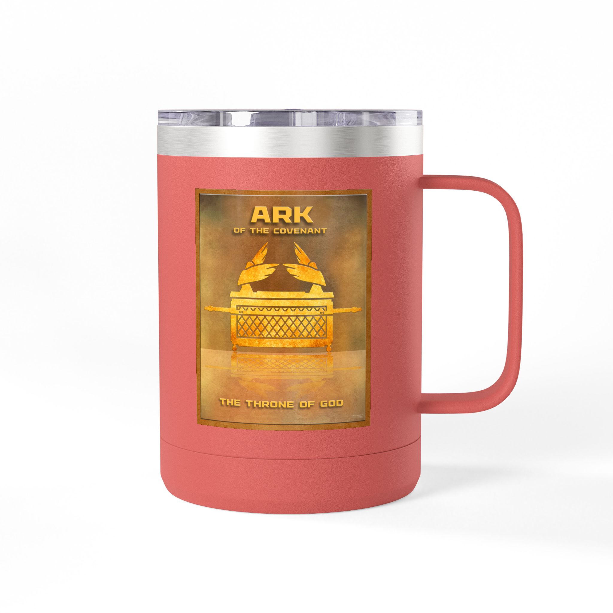 Ark of the Covenant Christian Travel Mug - Bible Coffee Mug 15oz 6 Ark of the Covenant Christian Travel Mug - Bible Coffee Mug 15oz - Image 6