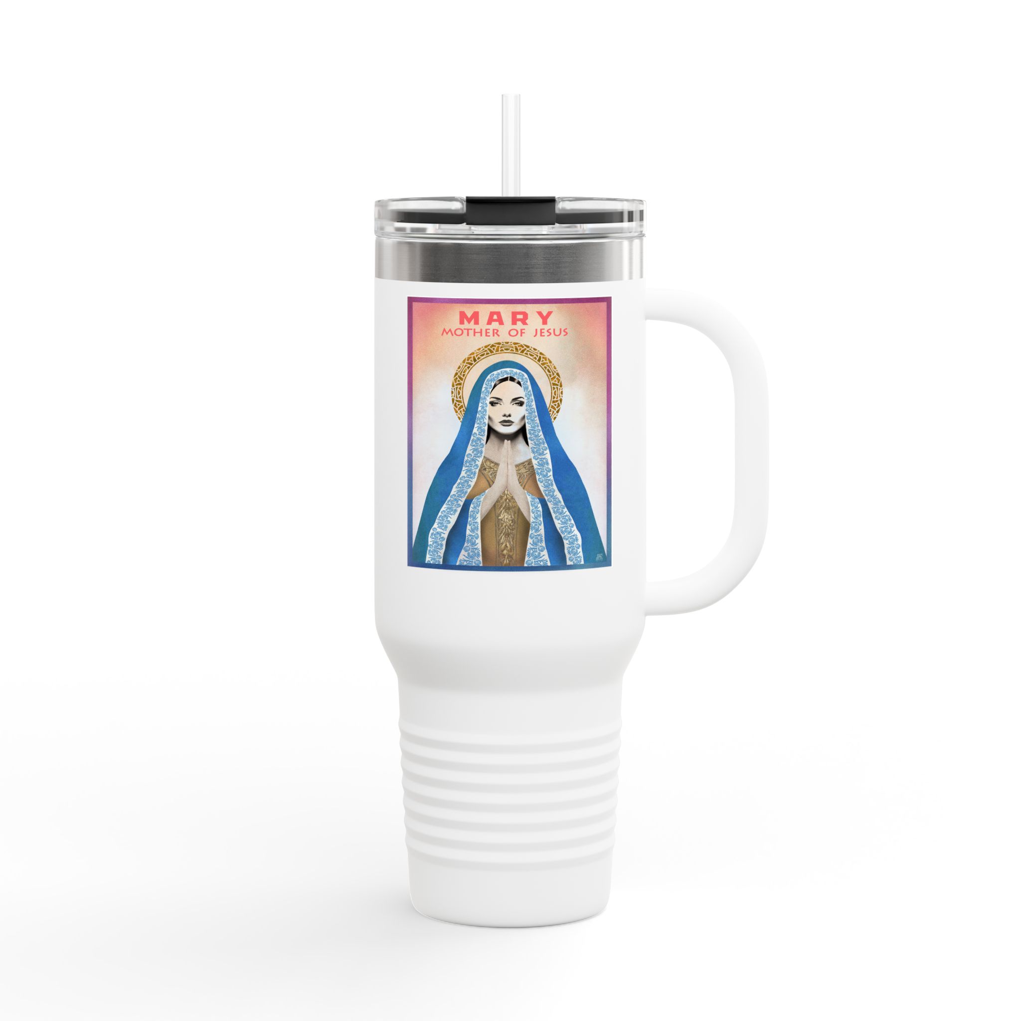 Mary, Mother of Jesus - Christian 40oz Tumbler 1 Mary, Mother of Jesus - Christian 40oz Tumbler