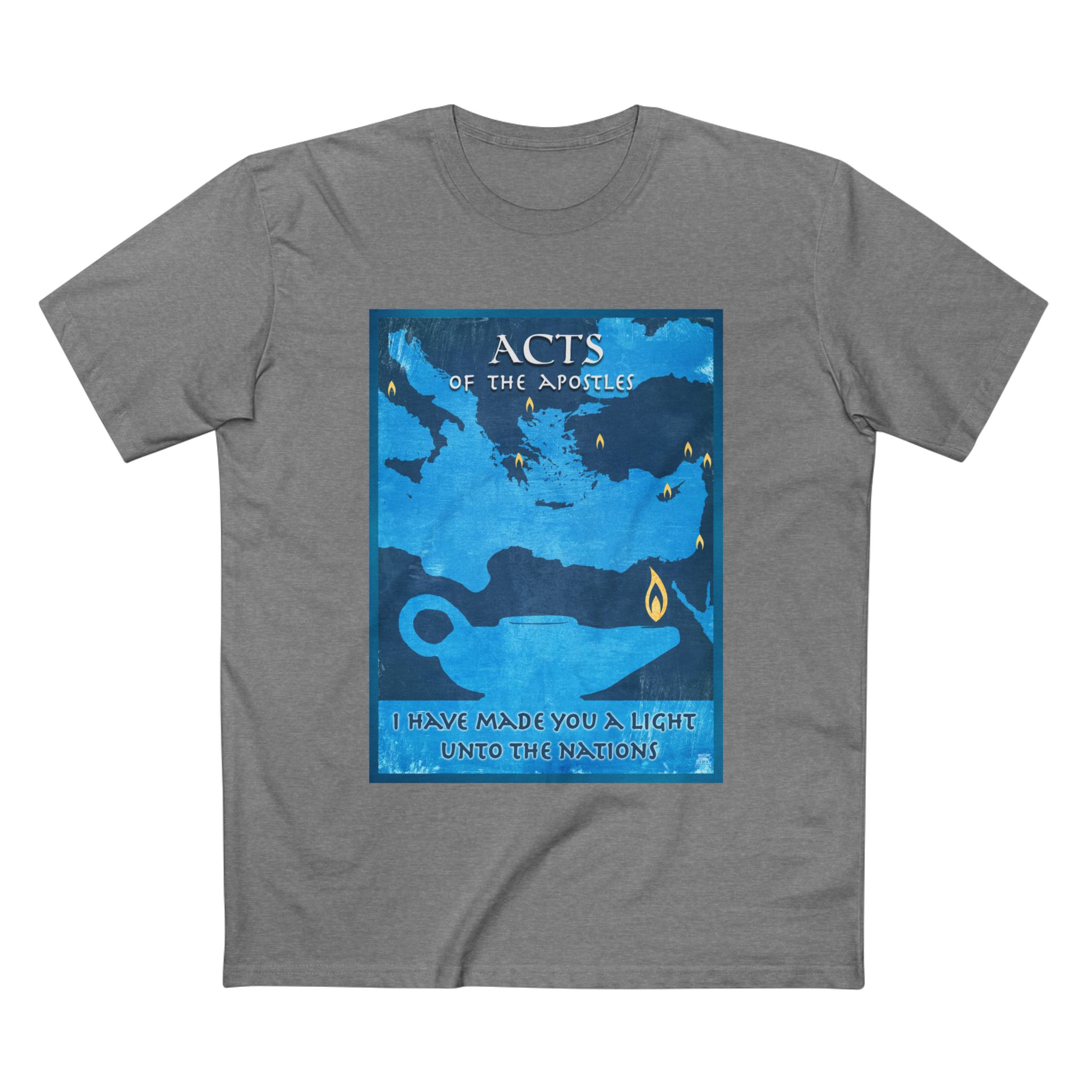 Acts of the Apostles Christian T-Shirt Halo House Acts of the Apostles Christian T-Shirt - Image 5
