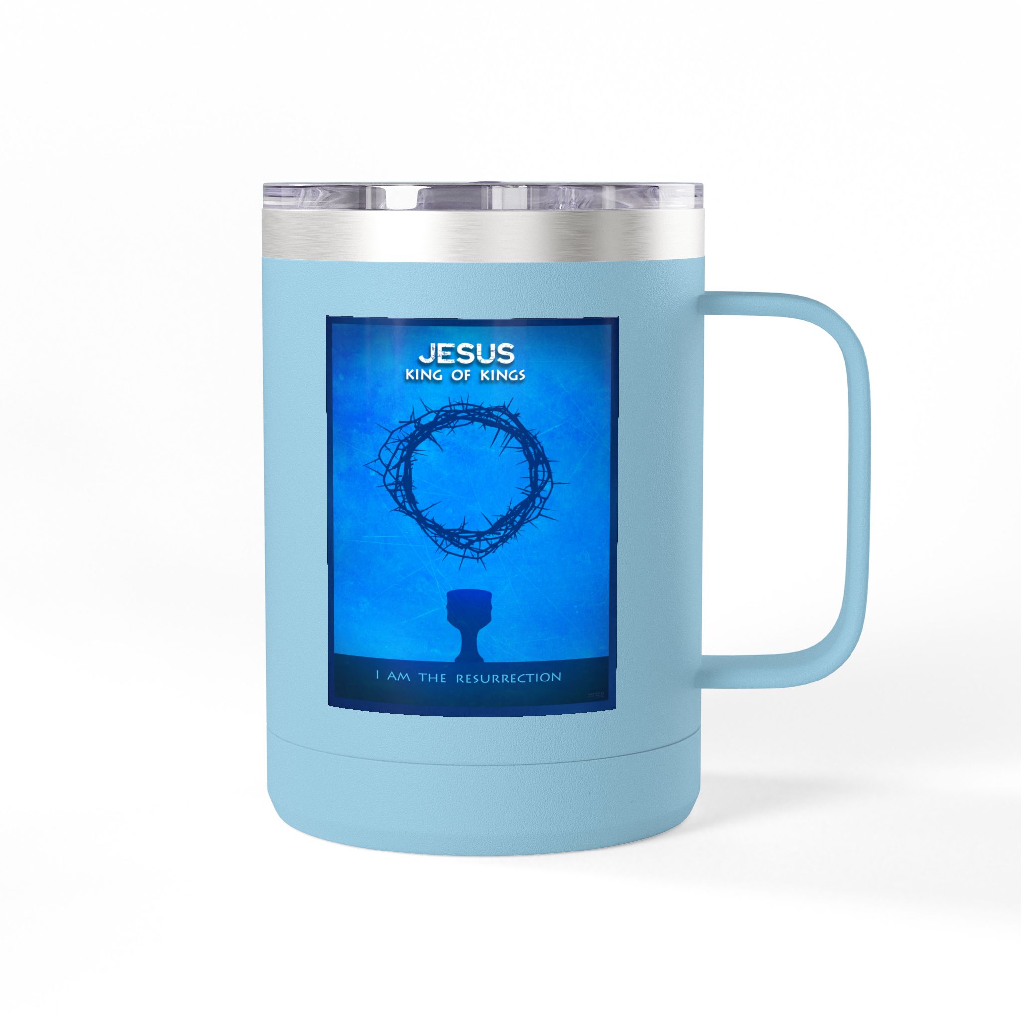 Passion of Christ Christian Travel Mug - Bible Coffee Mug 15oz 10 Passion of Christ Christian Travel Mug - Bible Coffee Mug 15oz - Image 10