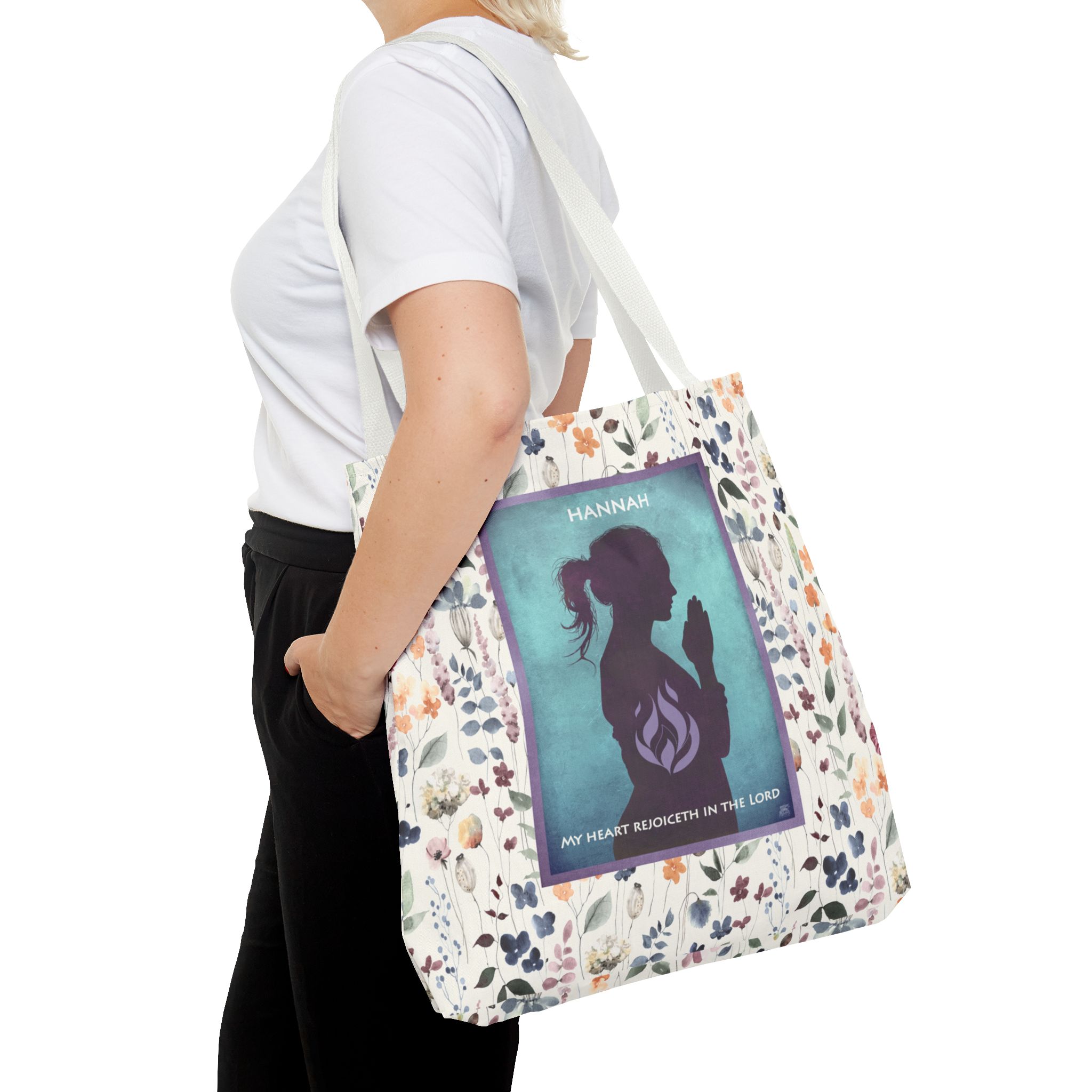 Hannah, The Power of Prayer Christian Tote Bag 3 Hannah, The Power of Prayer Christian Tote Bag - Image 3