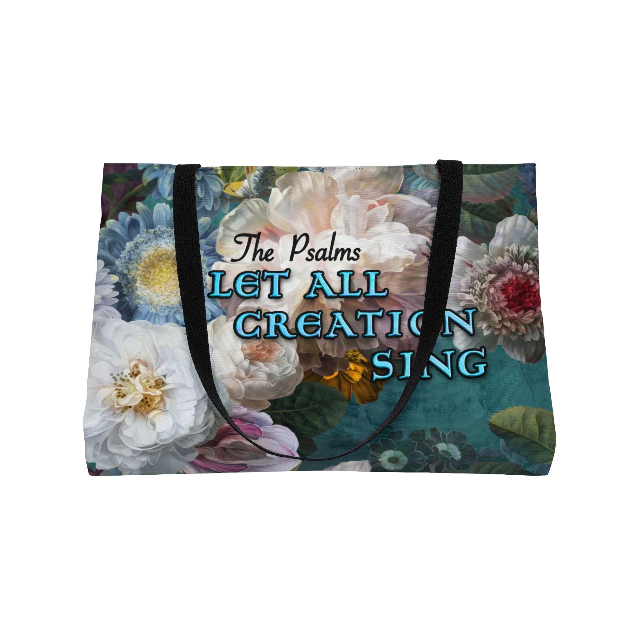 Psalms - Let All Creation Sing - Vacation Weekender Tote Bag 3 Psalms - Let All Creation Sing - Vacation Weekender Tote Bag - Image 3