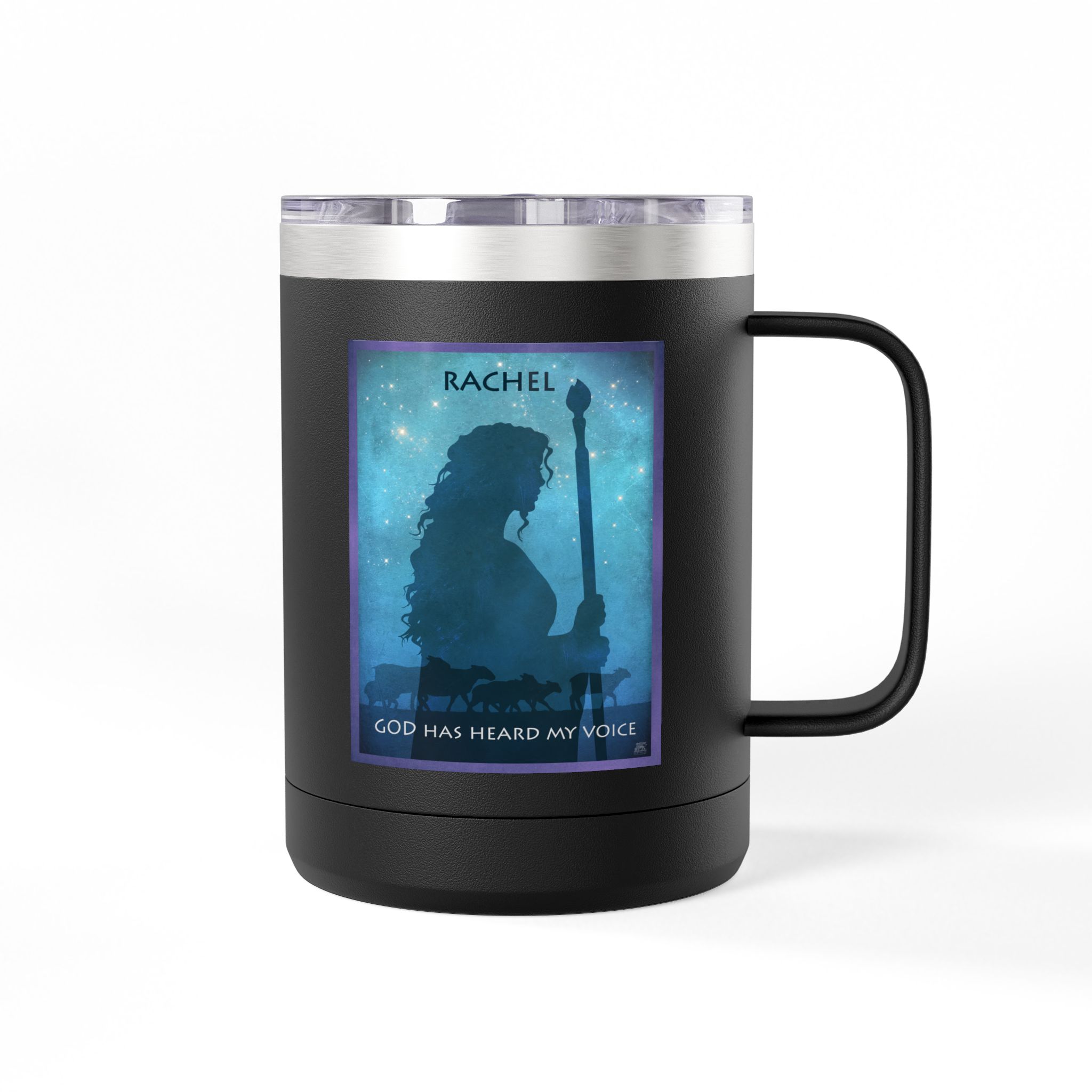 Rachel, Protector of the Flocks Christian Travel Mug - Bible Coffee Mug 15oz 10 Rachel, Protector of the Flocks Christian Travel Mug - Bible Coffee Mug 15oz - Image 10