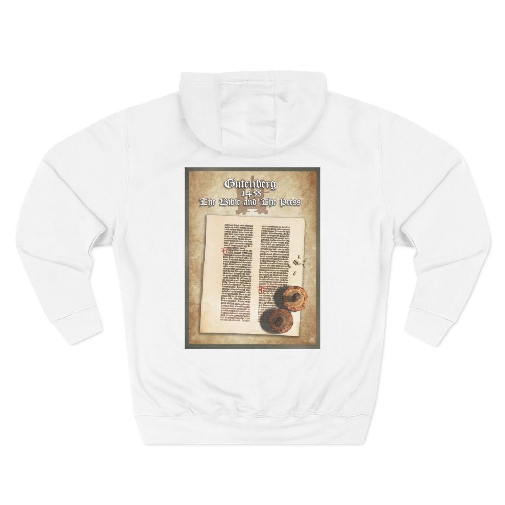 Christian Gutenberg Bible Hoodie - Faith Based Hoodie