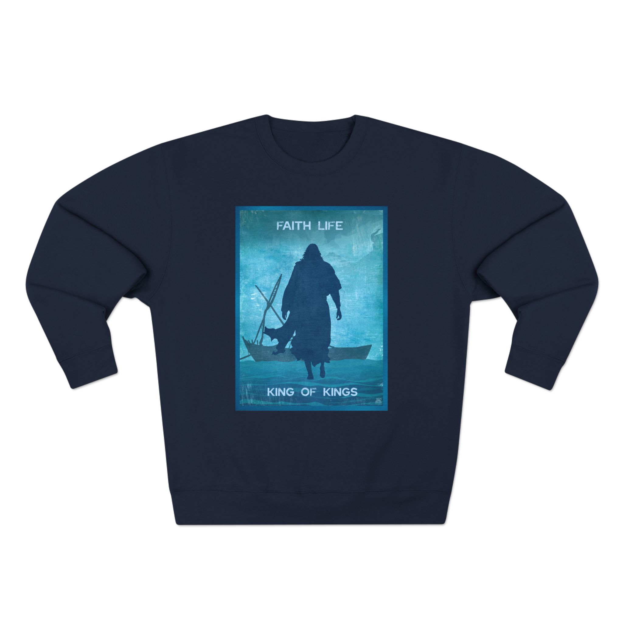 Jesus, Walk on Water : Sweatshirt Halo House Jesus, Walk on Water : Sweatshirt - Image 13
