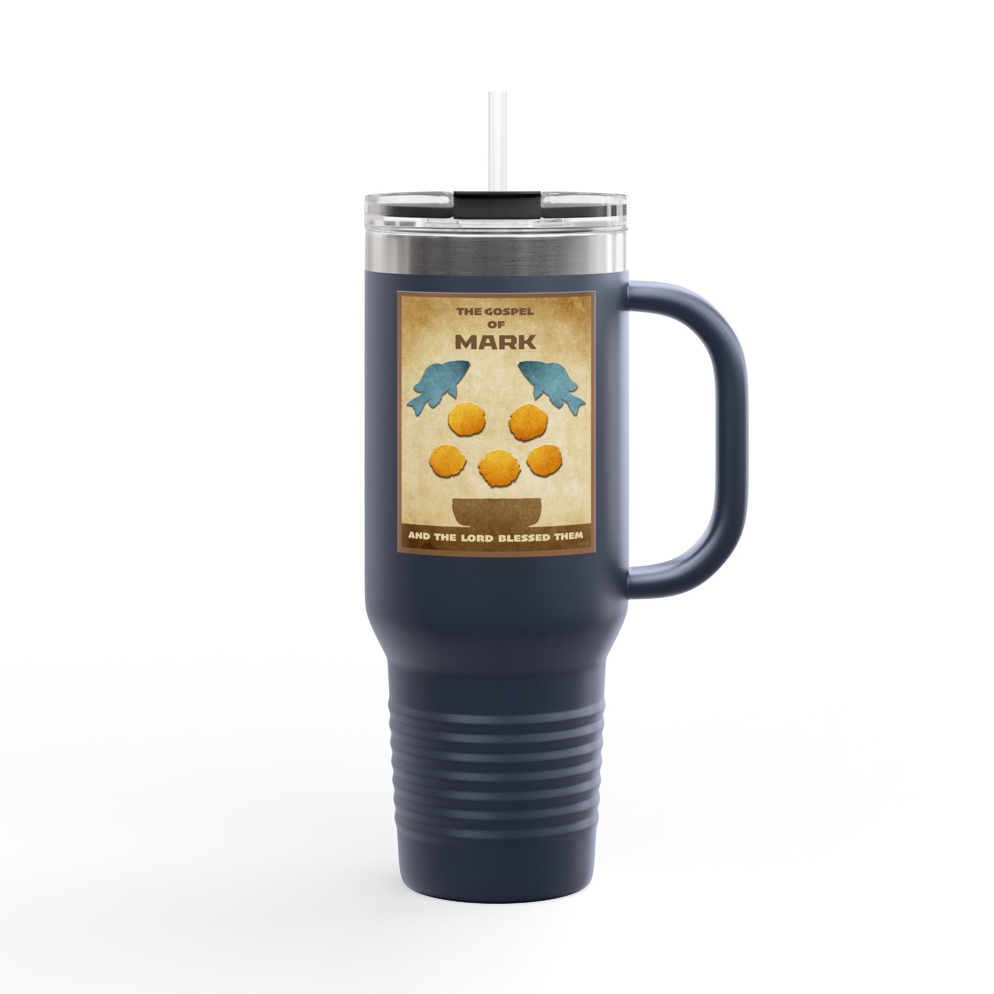 Gospel of Mark Christian Tumbler 40oz - Bible History Insulated Tumbler 9 Gospel of Mark Christian Tumbler 40oz - Bible History Insulated Tumbler - Image 9