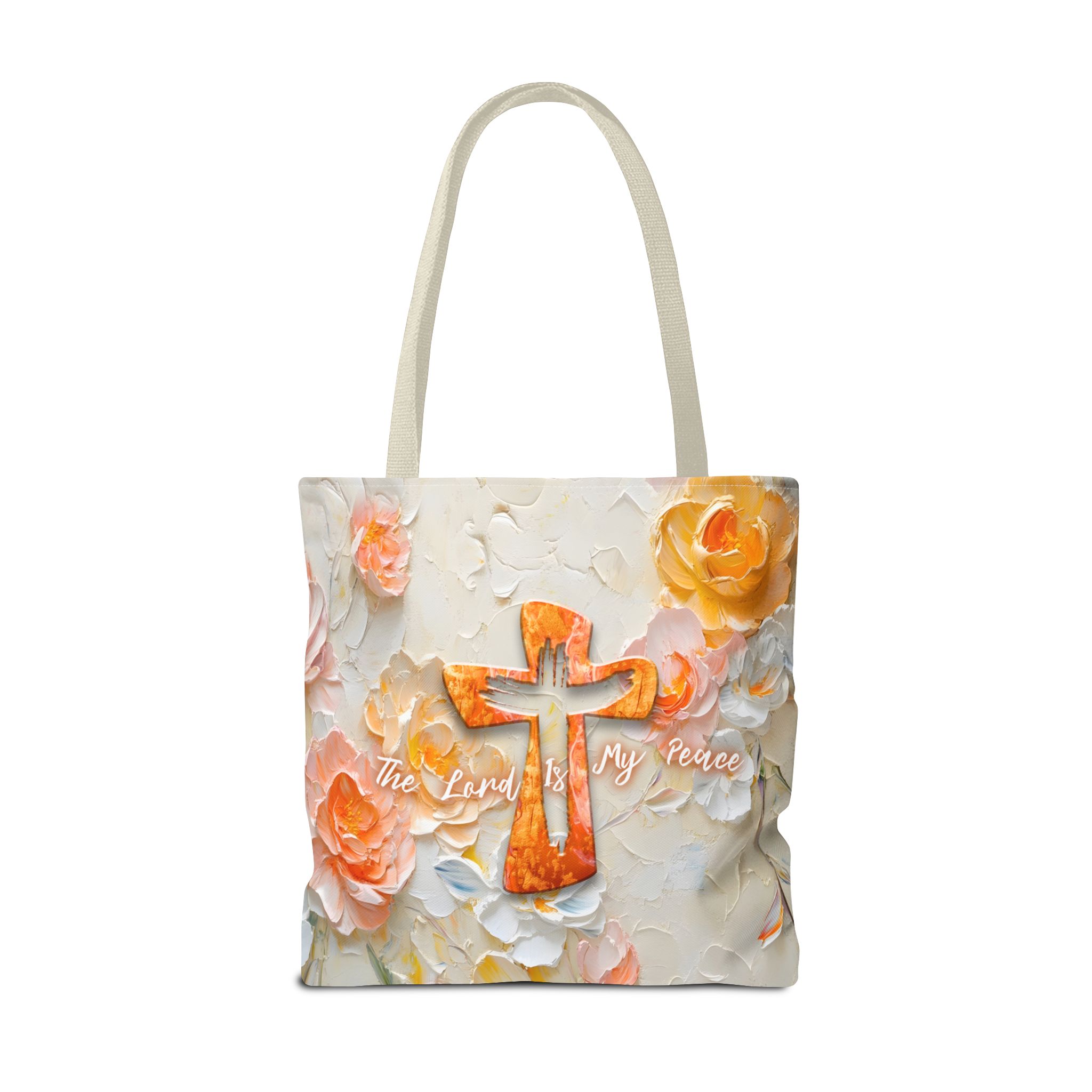 The Lord is My Peace Christian Tote Bag - Inspirational Faith Tote Bag Halo House The Lord is My Peace Christian Tote Bag - Inspirational Faith Tote Bag - Image 10