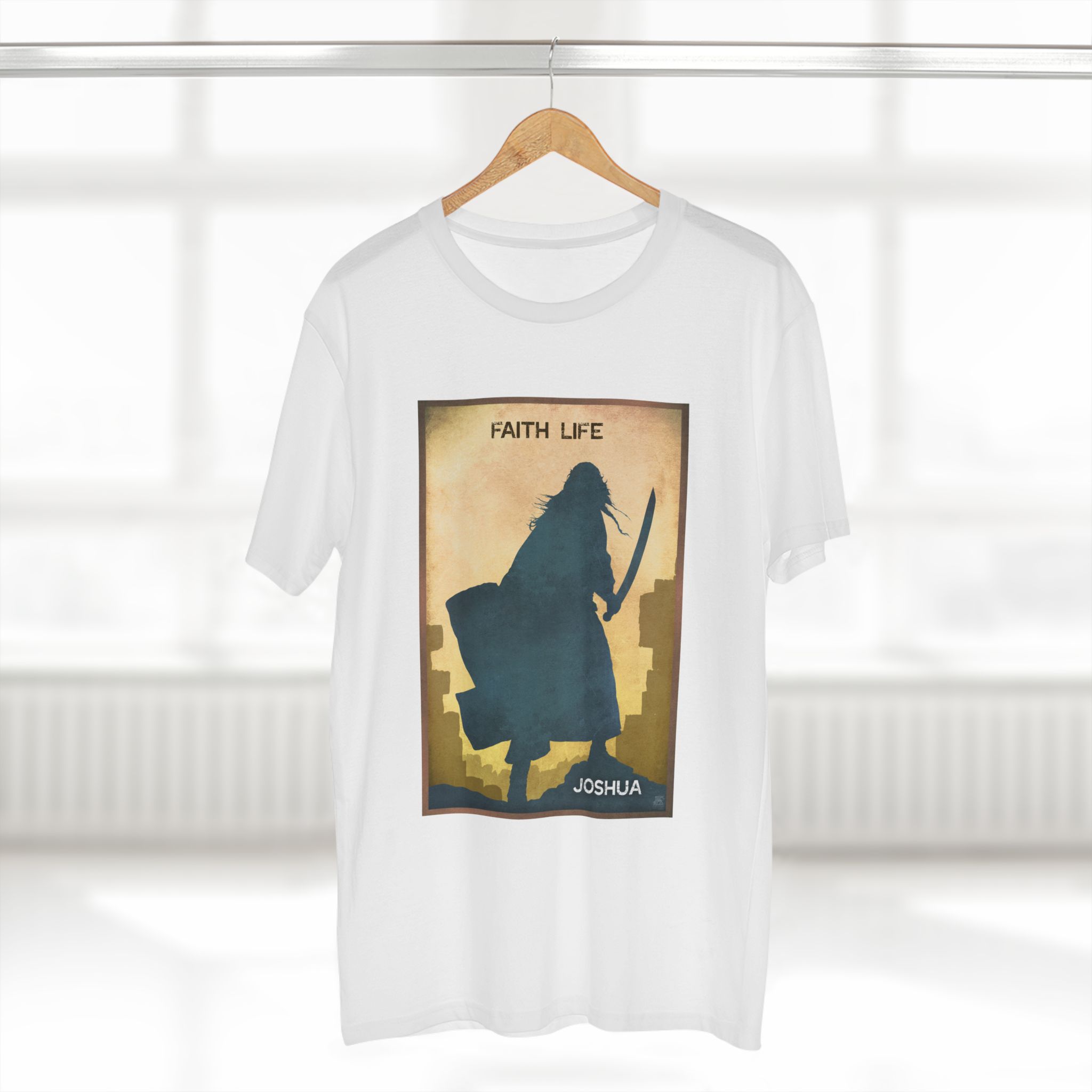 Joshua, Faith Life Christian T-Shirt 2 Joshua, Faith Life Christian T-Shirt - Image 2