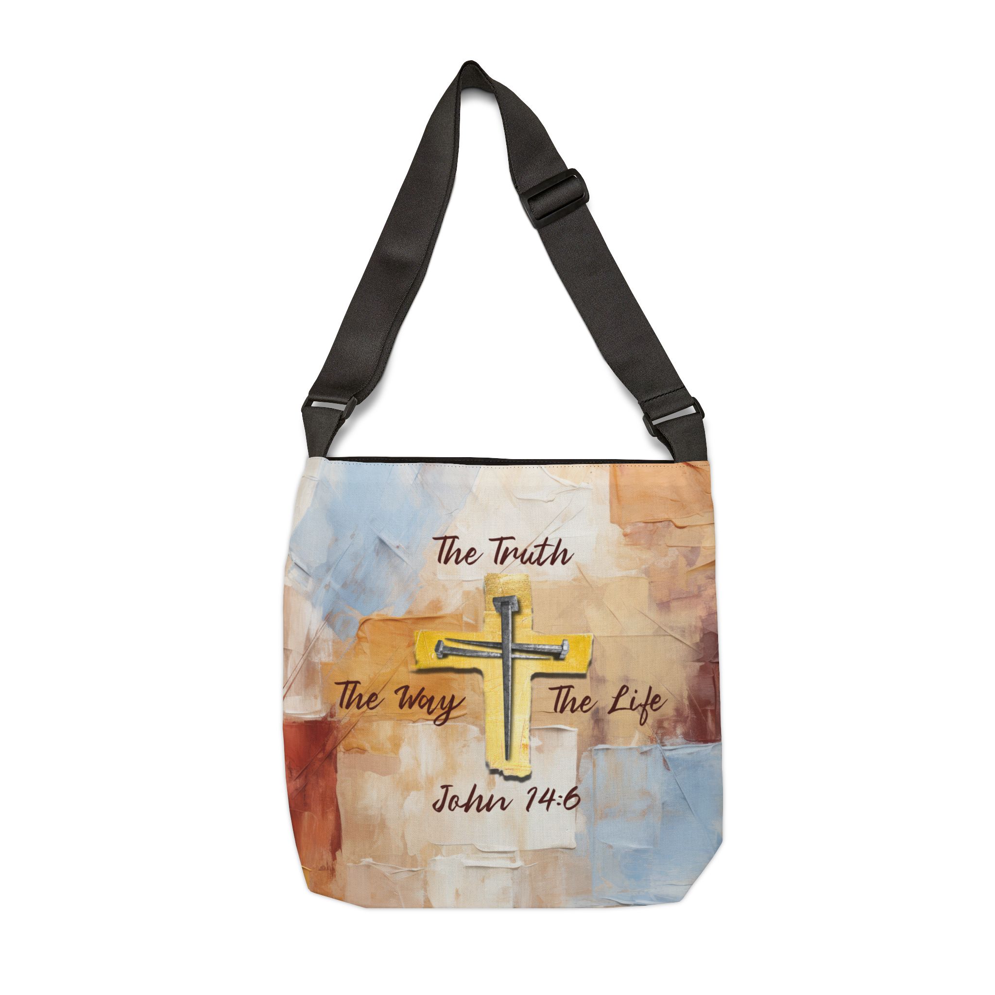 The Way, The Truth, The Life - Adjustable Tote Bag 2 The Way, The Truth, The Life - Adjustable Tote Bag - Image 2