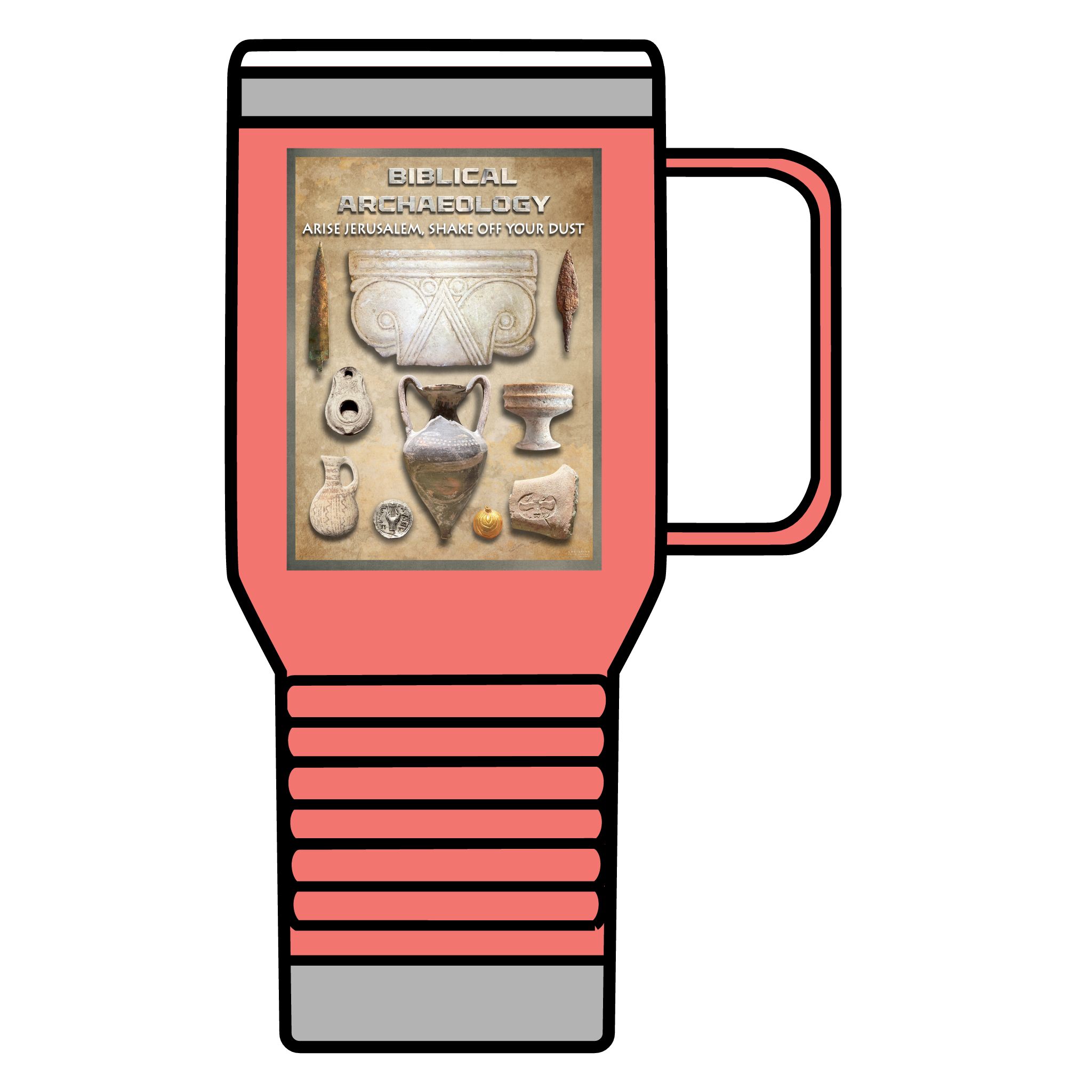 Biblical Archaeology: Inspirational Insulated Tumbler 20oz 3 Biblical Archaeology: Inspirational Insulated Tumbler 20oz - Image 3