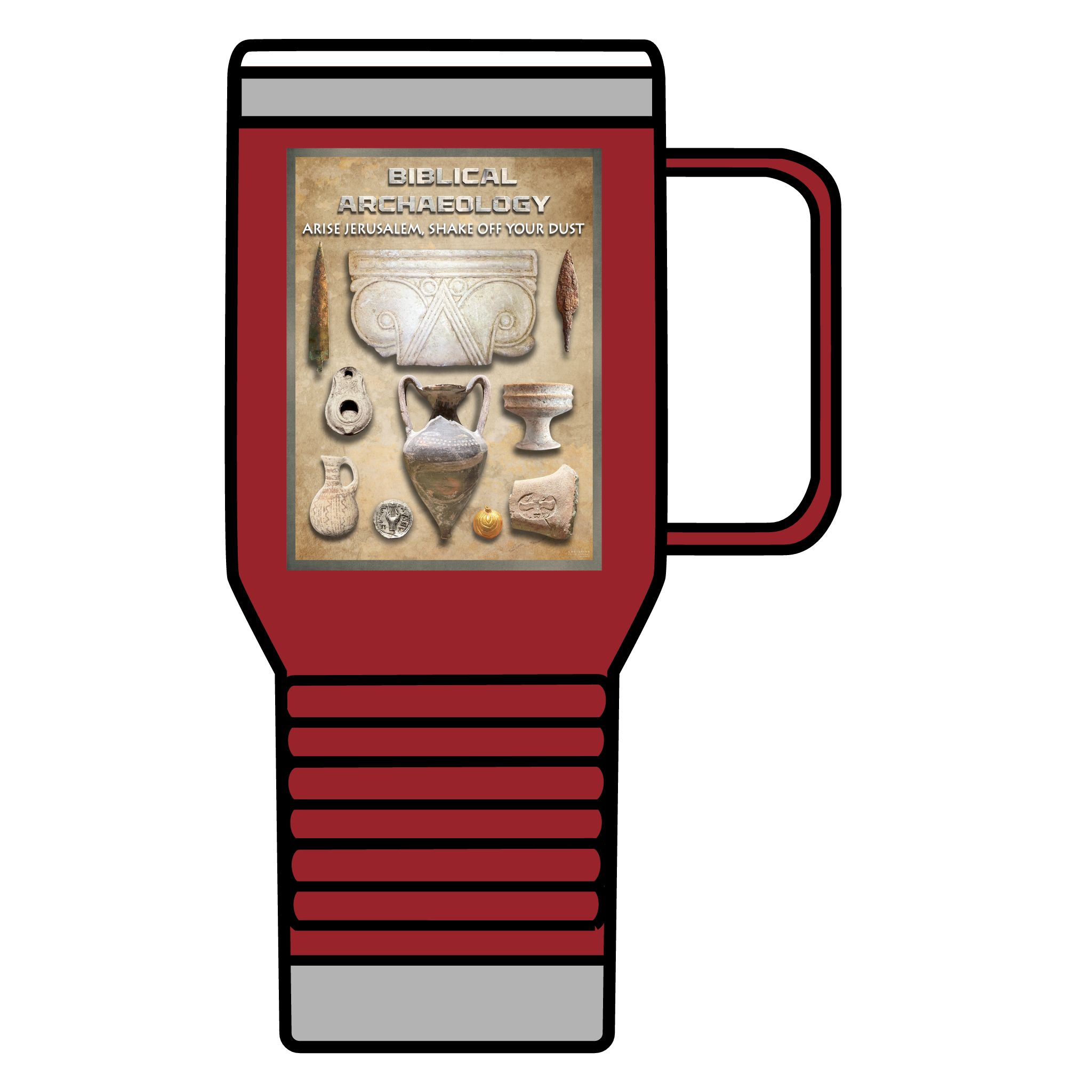 Biblical Archaeology: Inspirational Insulated Tumbler 20oz 5 Biblical Archaeology: Inspirational Insulated Tumbler 20oz - Image 5