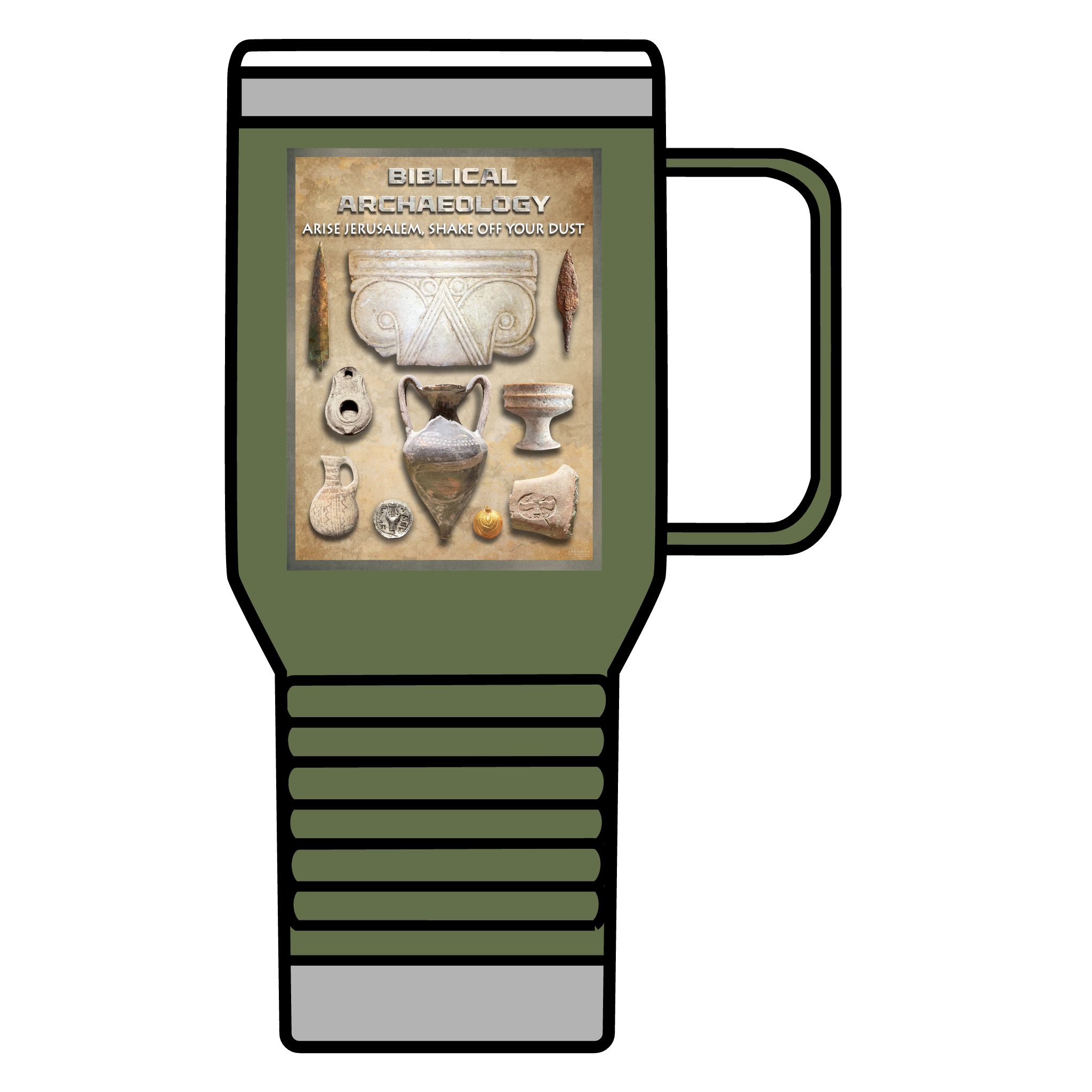 Biblical Archaeology: Inspirational Insulated Tumbler 20oz 9 Biblical Archaeology: Inspirational Insulated Tumbler 20oz - Image 9