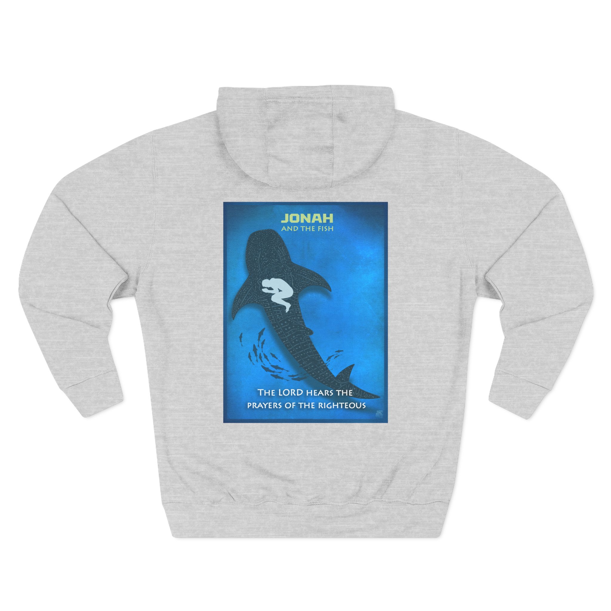 Christian Jonah and the Fish Hoodie - Faith Based Hoodie 3 Christian Jonah and the Fish Hoodie - Faith Based Hoodie - Image 3